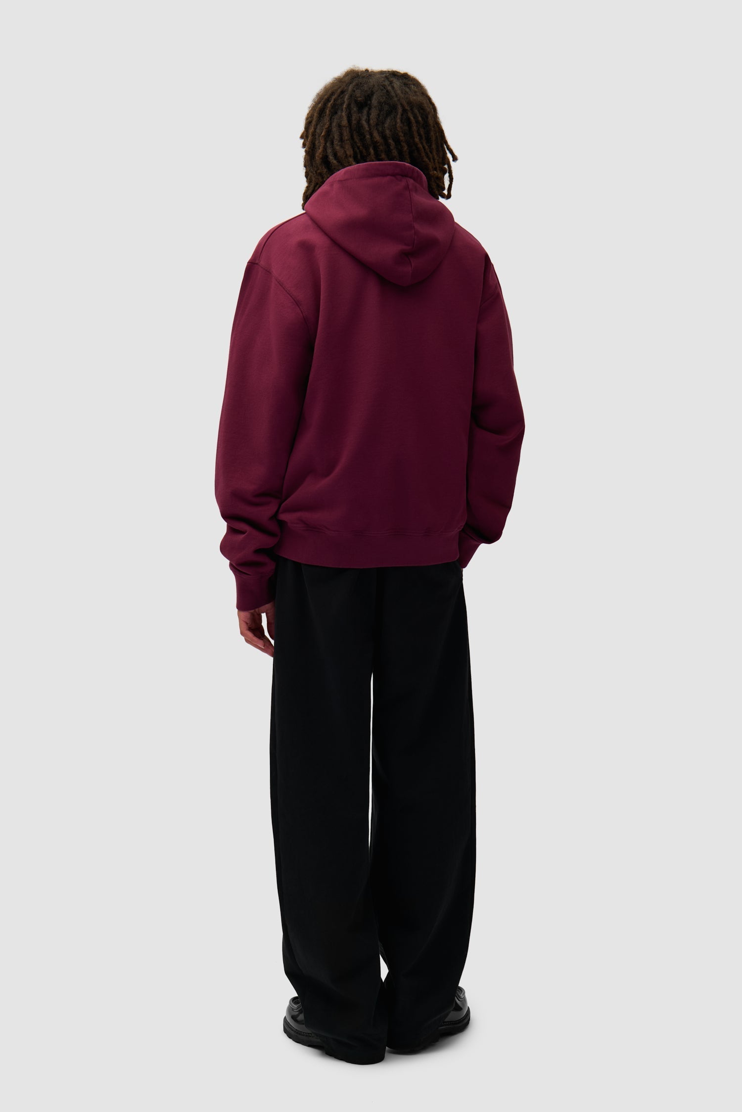 Arte Pixel Hoodie - Bordeaux