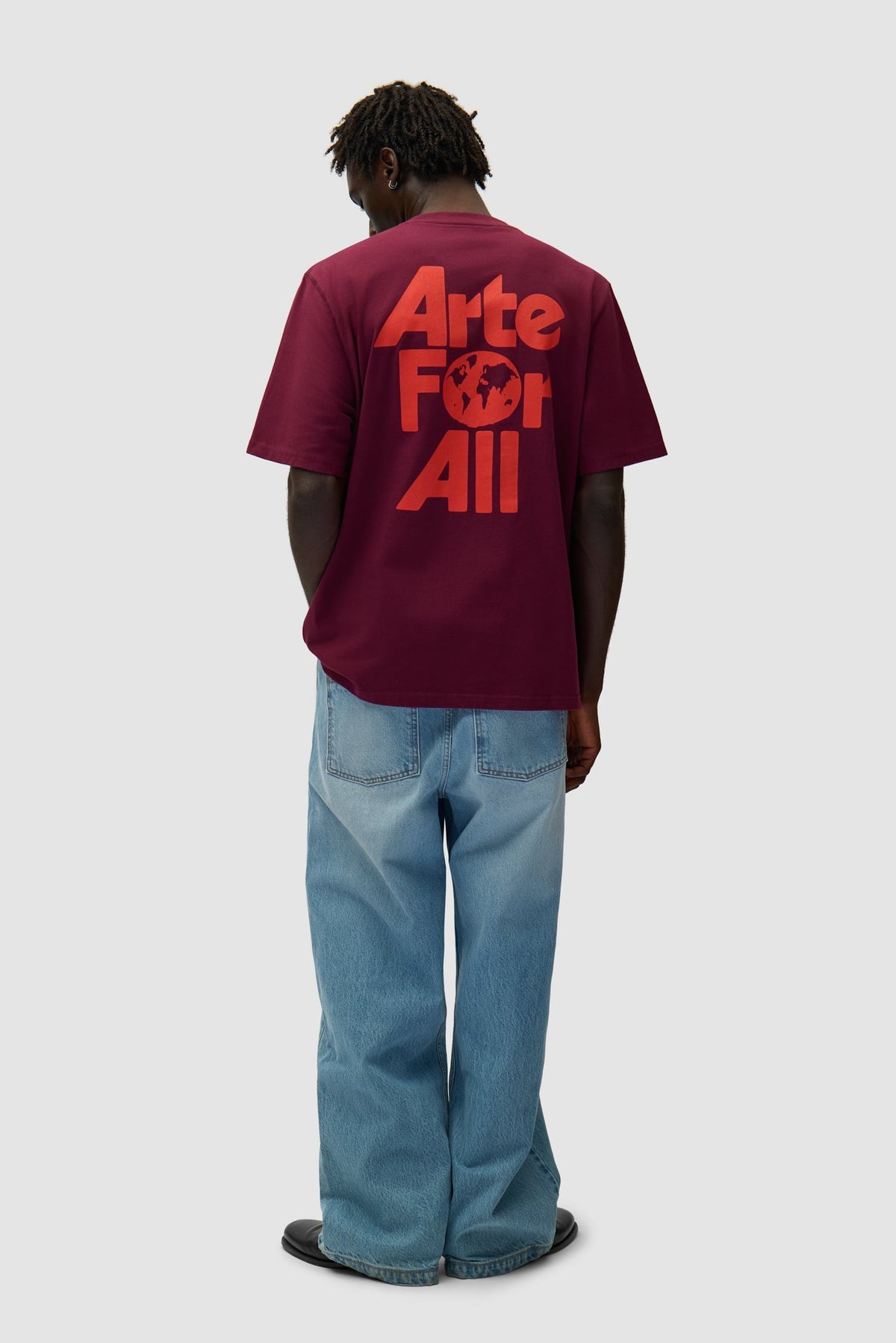 T-shirt Arte For All - Bordeaux