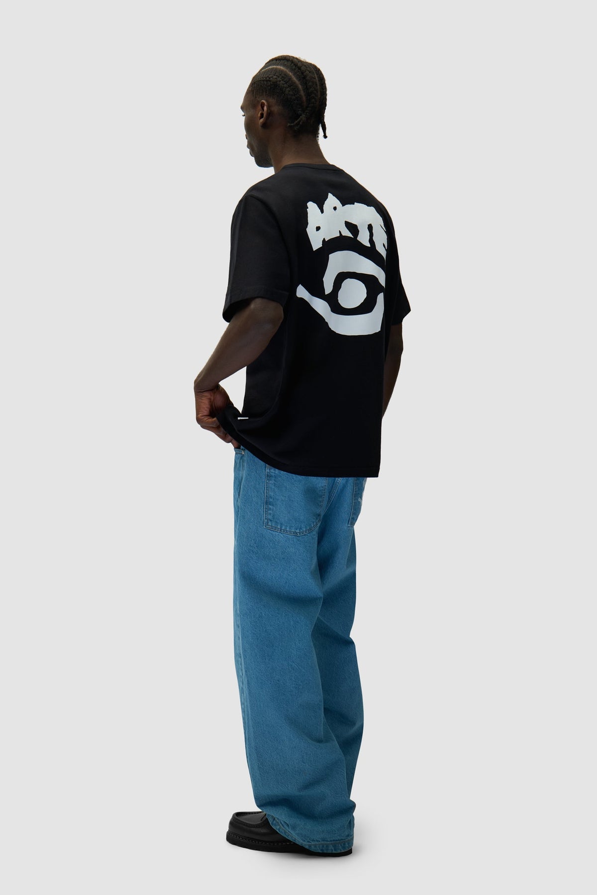 T-shirt imprimé œil - Noir