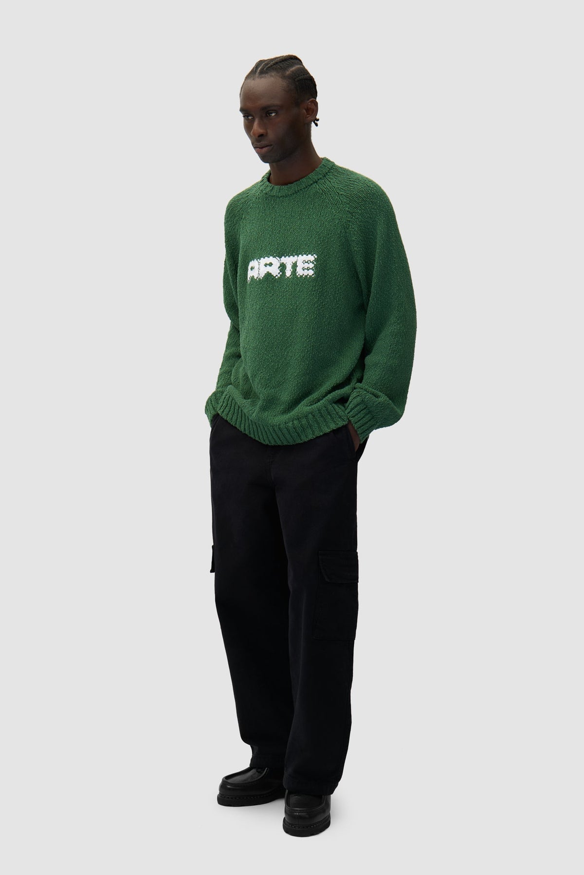 Tricot frontal Pixel - Vert