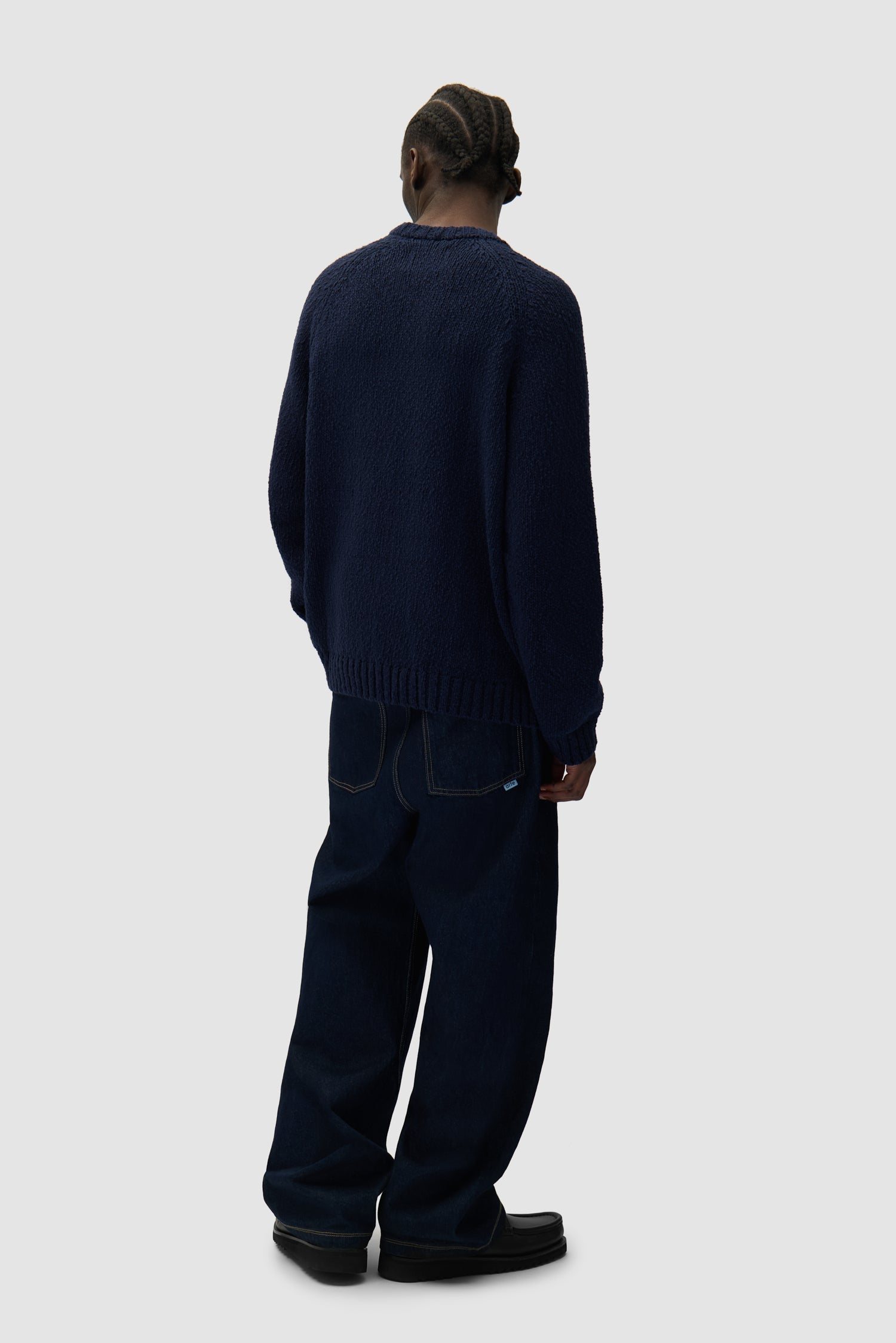 Tricot frontal Pixel - Marine