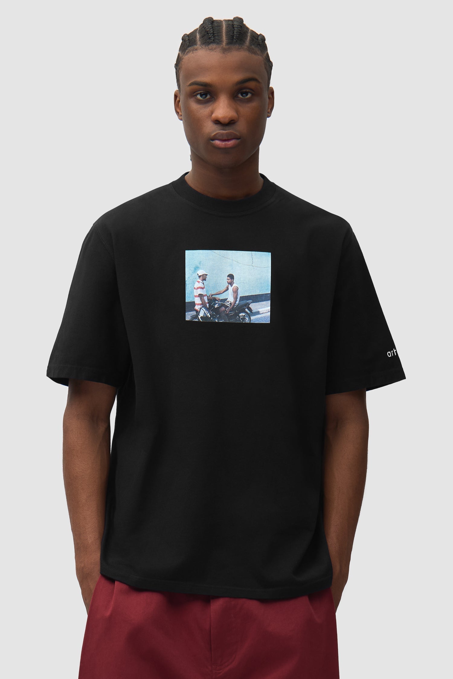 T-shirt Mohamed Bourouissa - Noir