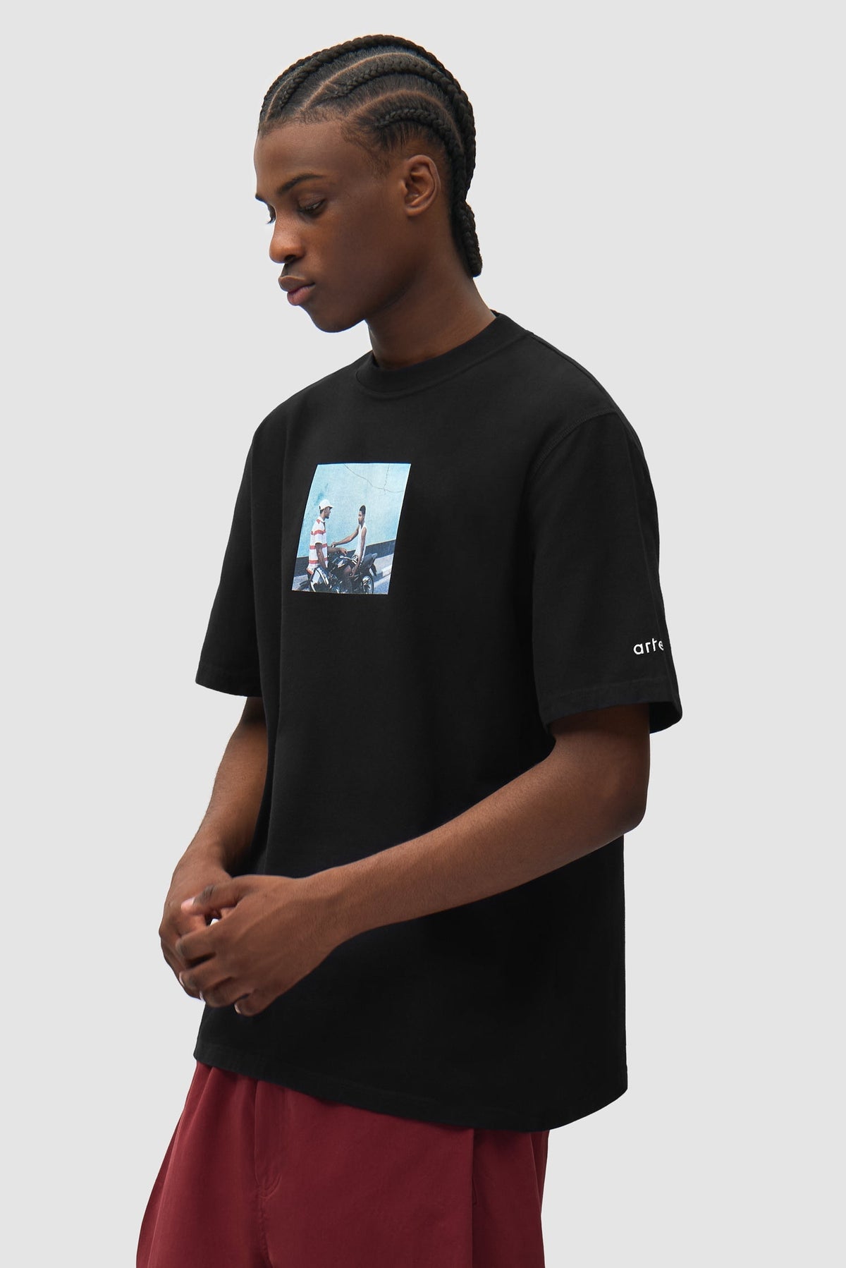T-shirt Mohamed Bourouissa - Noir