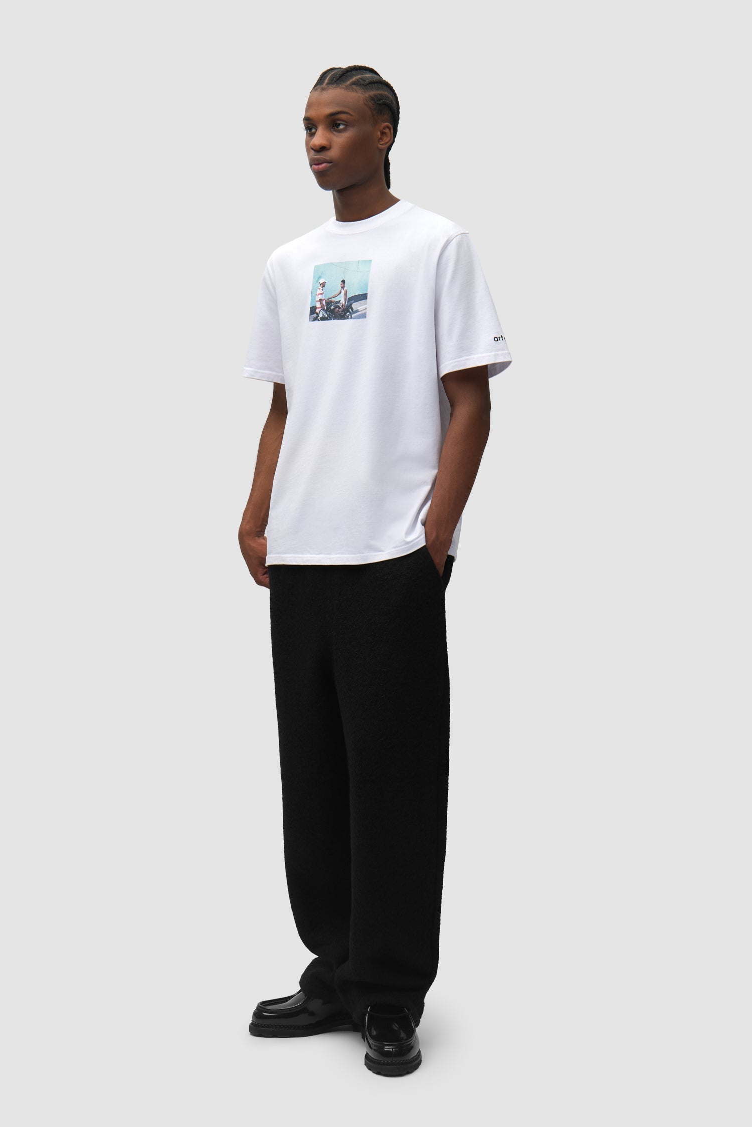 T-shirt Mohamed Bourouissa - Blanc