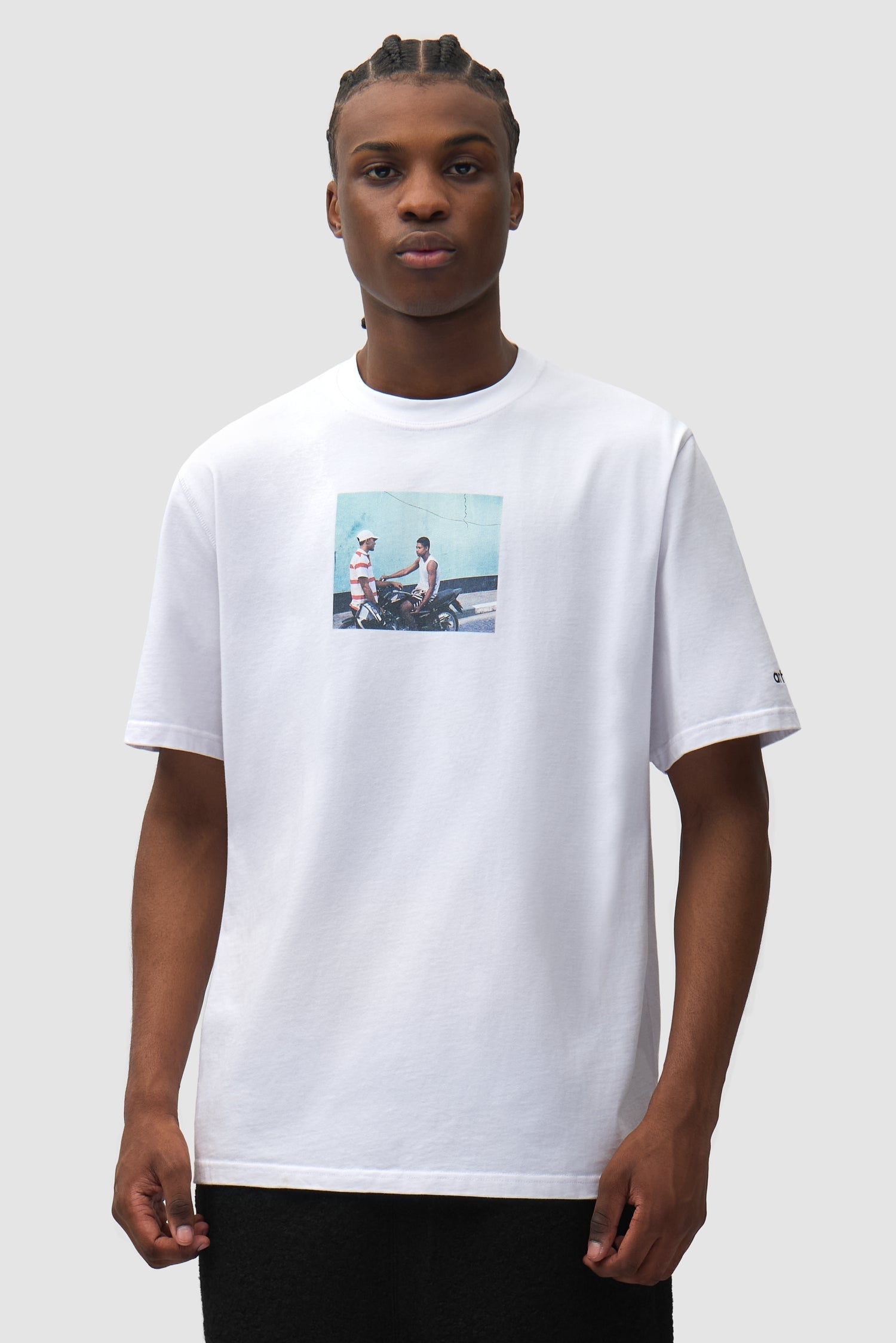 T-shirt Mohamed Bourouissa - Blanc