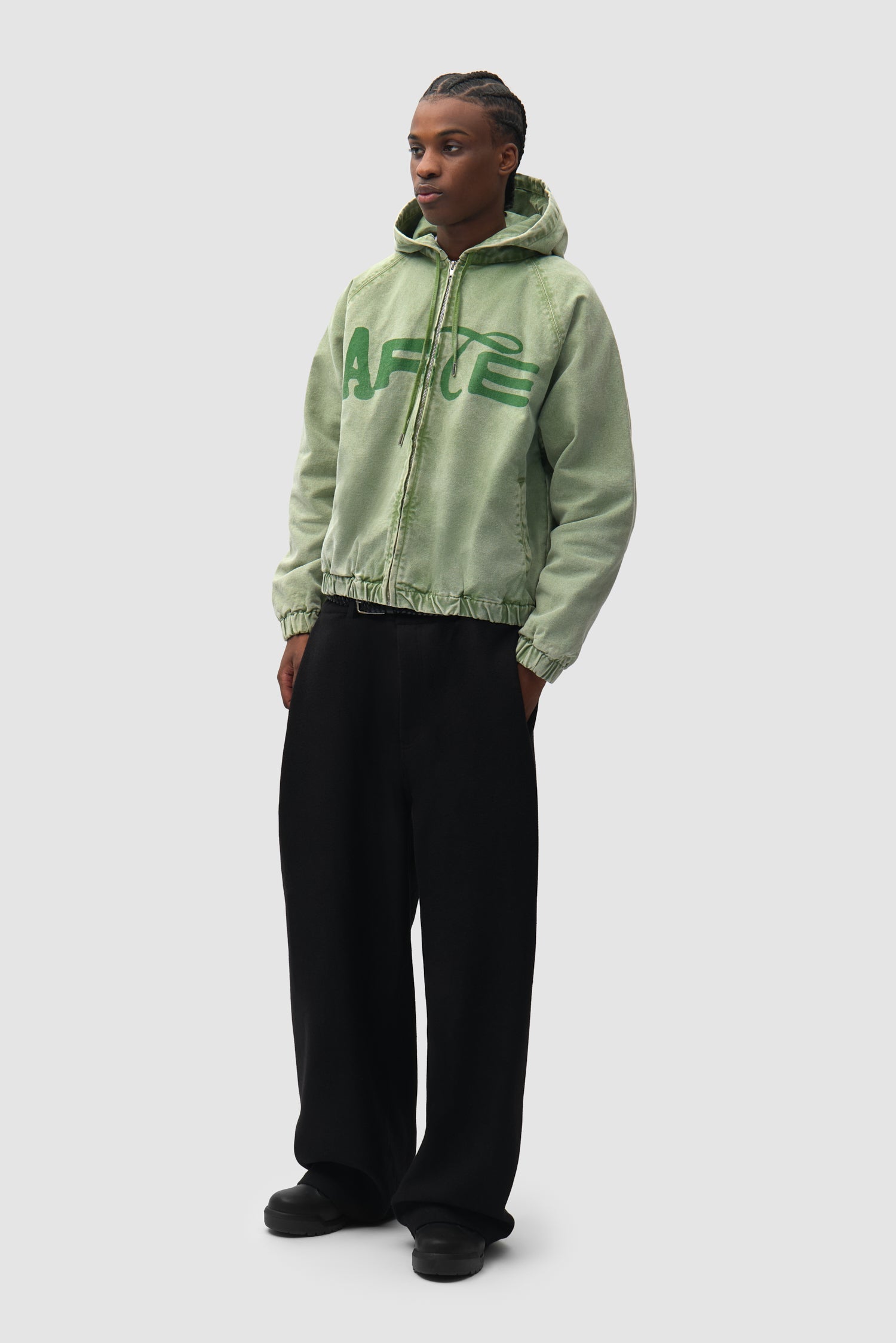 Veste à capuche Polyform Canvas - Verte