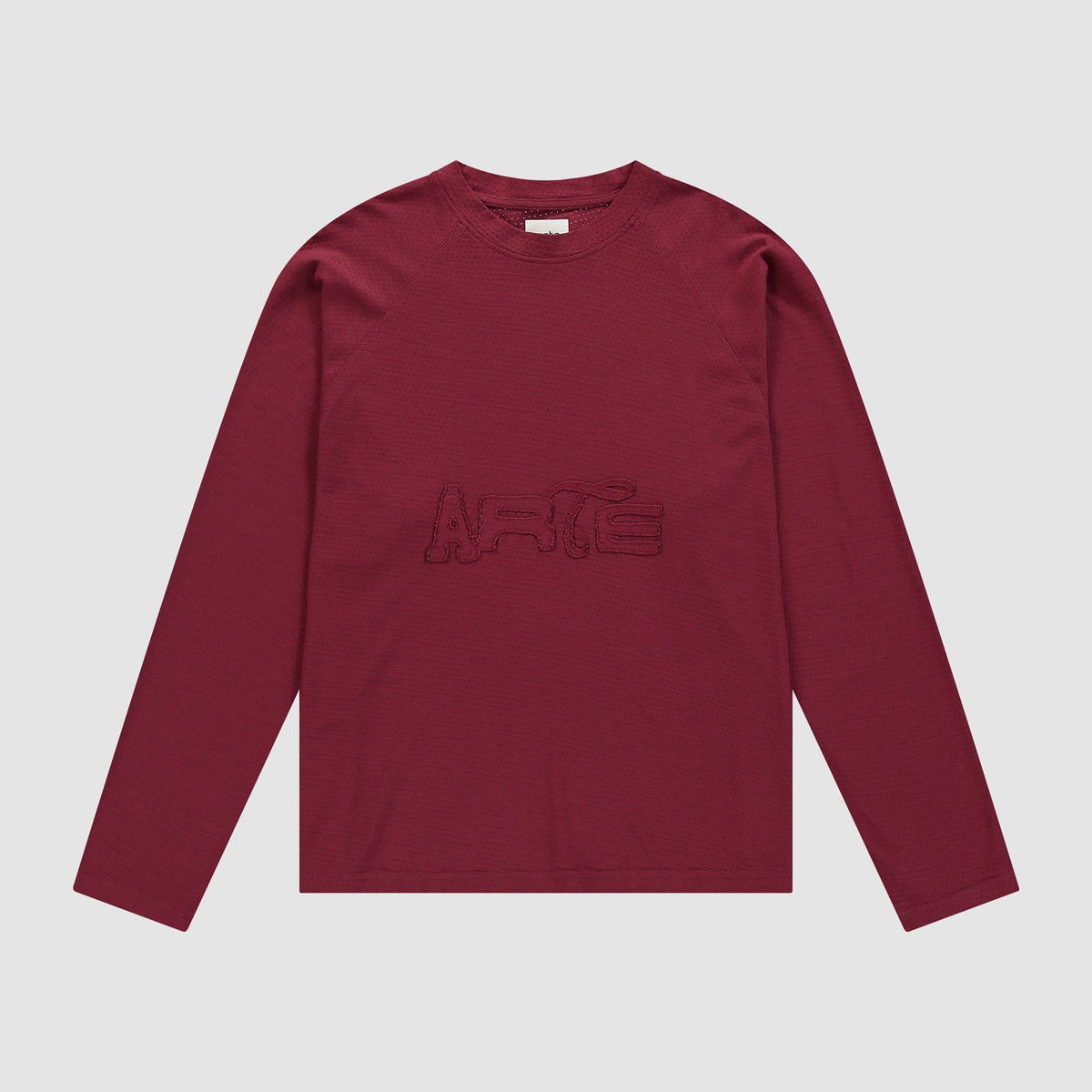 T-shirt à manches longues Nylon Aero - Bordeaux