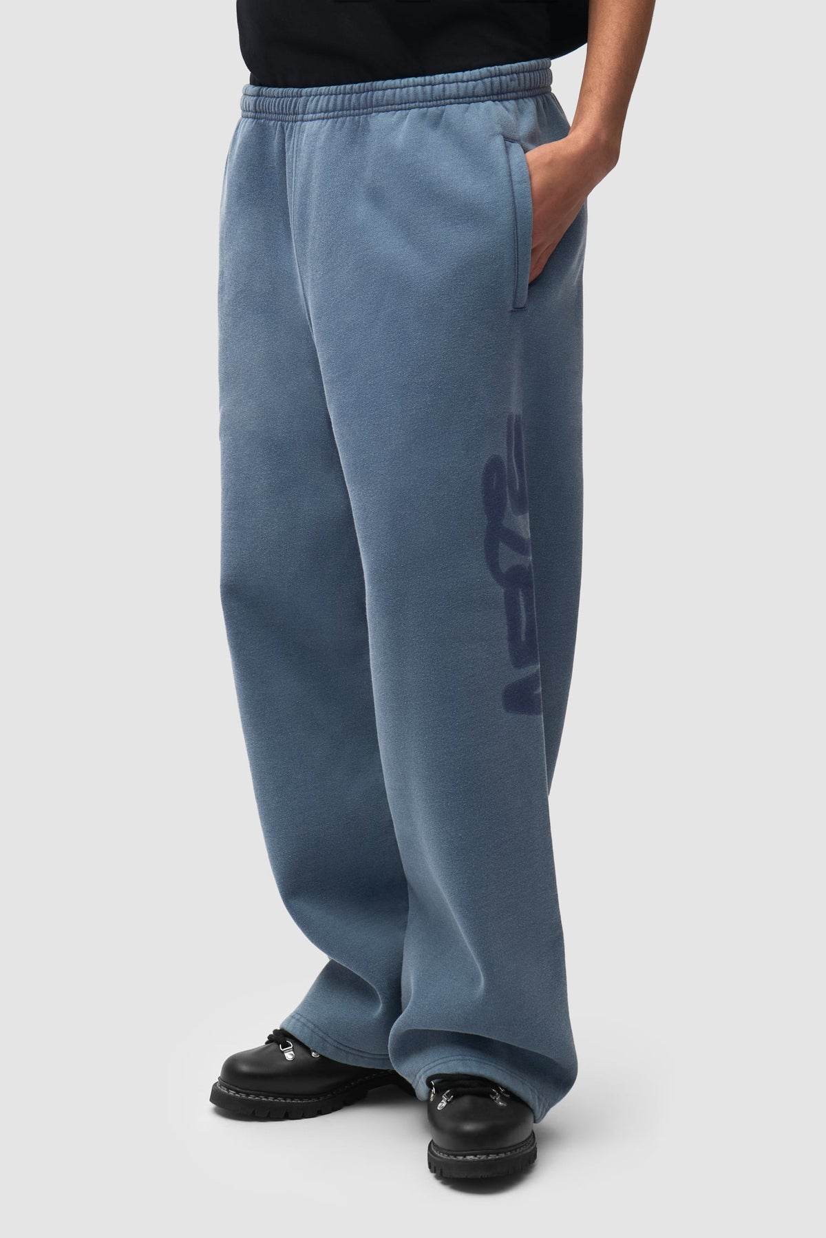Pantalon de survêtement Sunfade Stencil Ease - Bleu marine