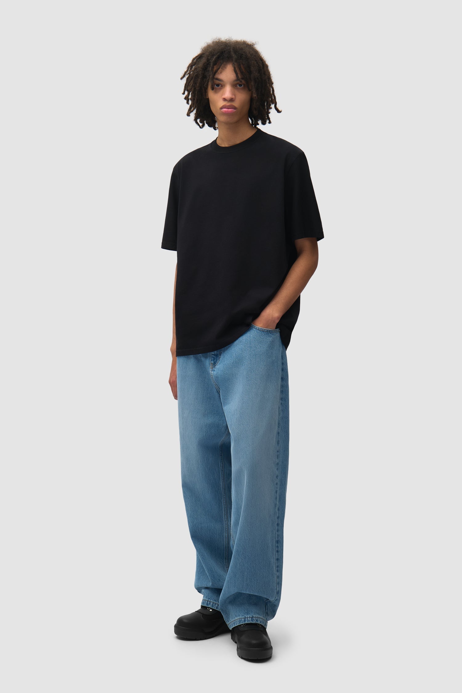 Pantalon en jean Ease - Denim Bleach