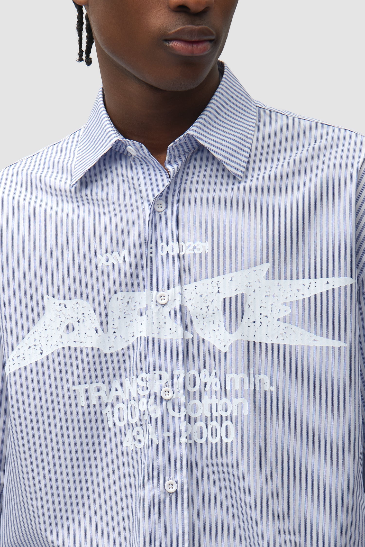 Chemise « Composition Gallery » - Bleu