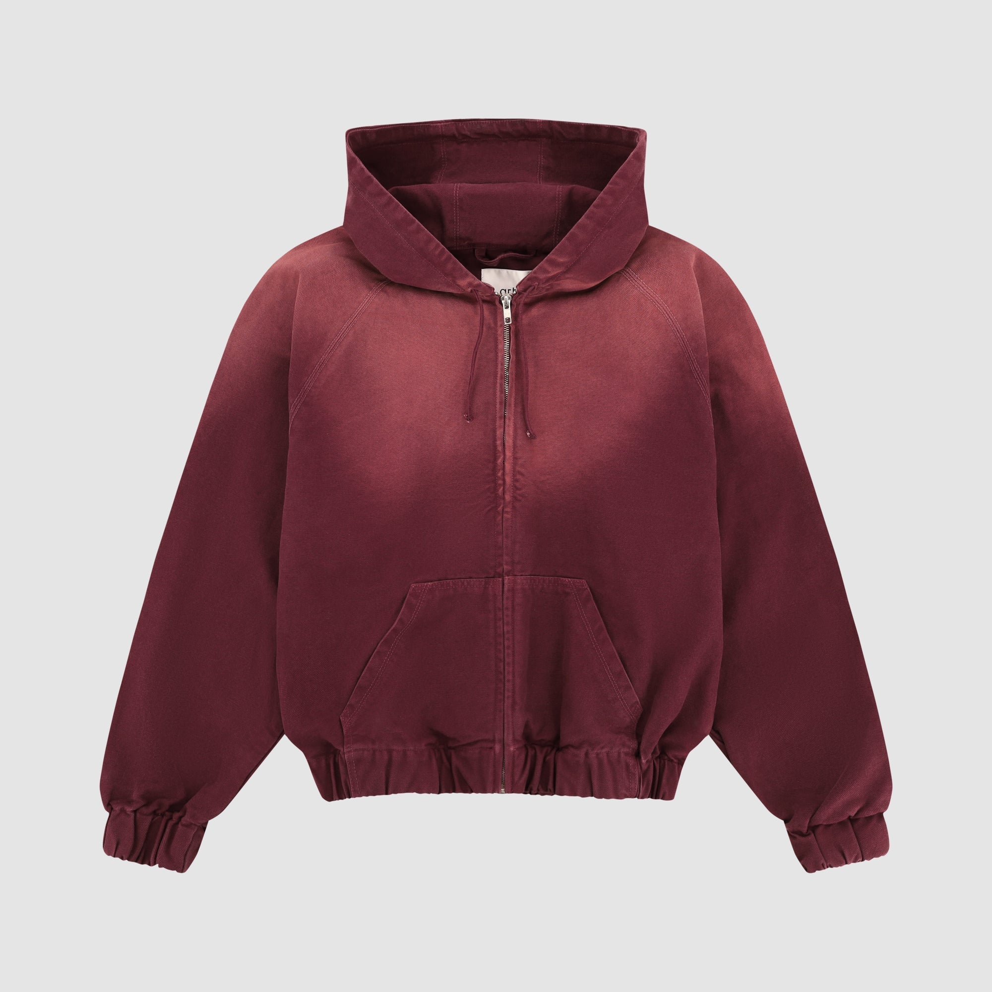 Veste à capuche en toile Sunfade - Rouge