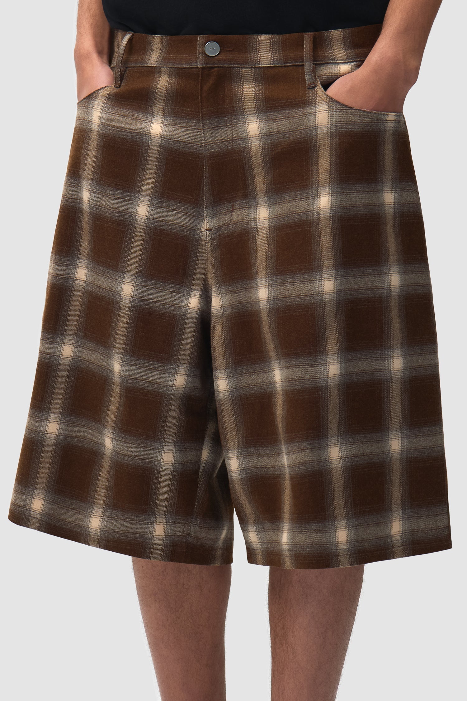 Short Plaid Ease - Carreaux