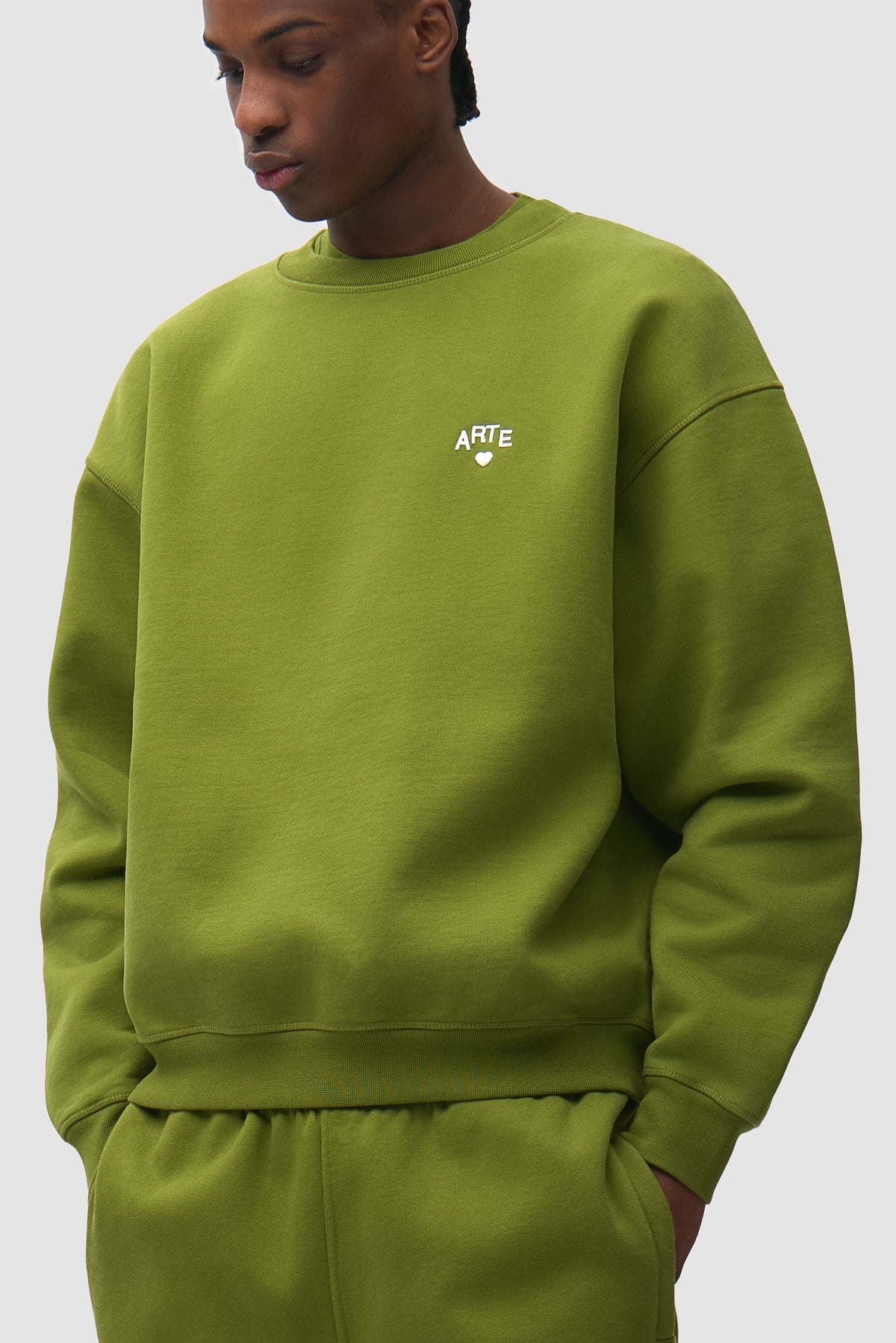 Pull à col rond Cor - Vert