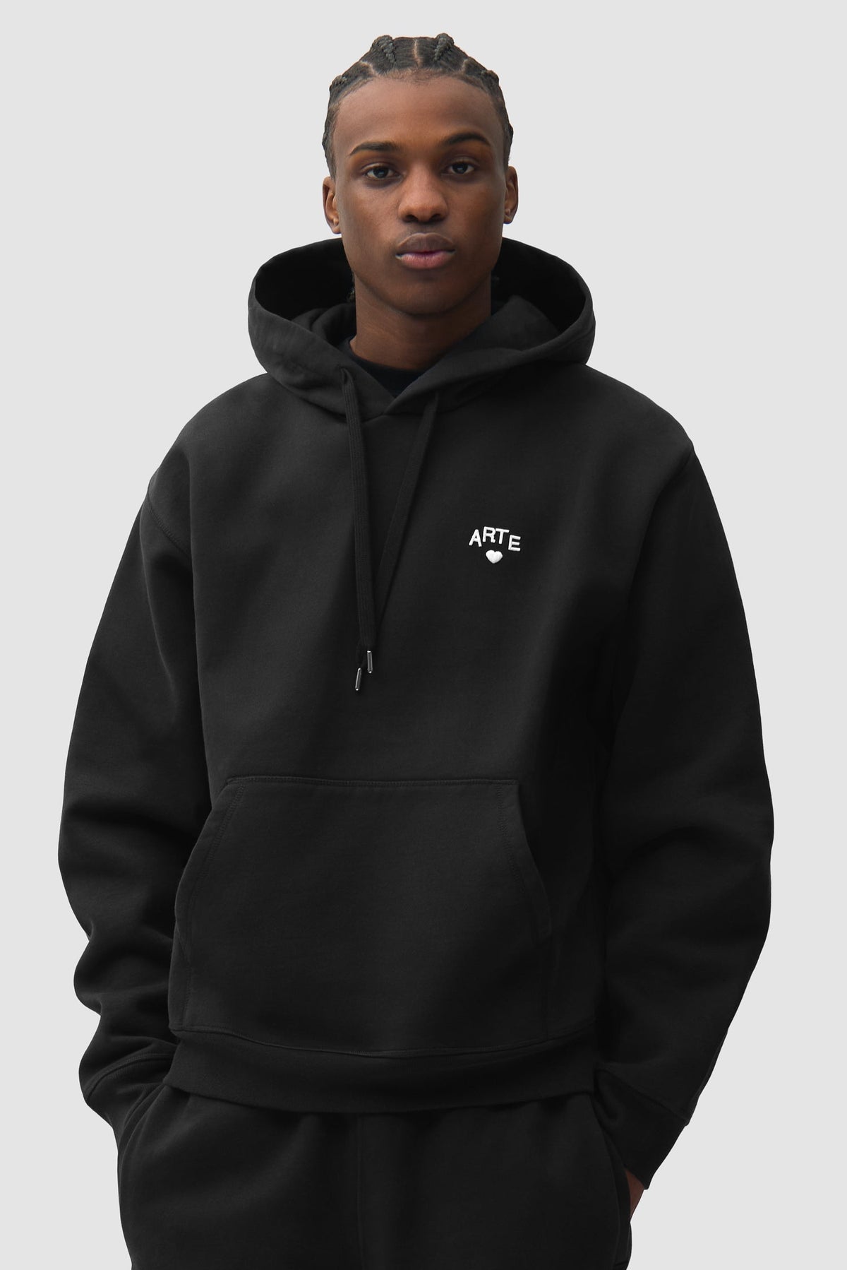 Sweat à capuche Cor - Noir