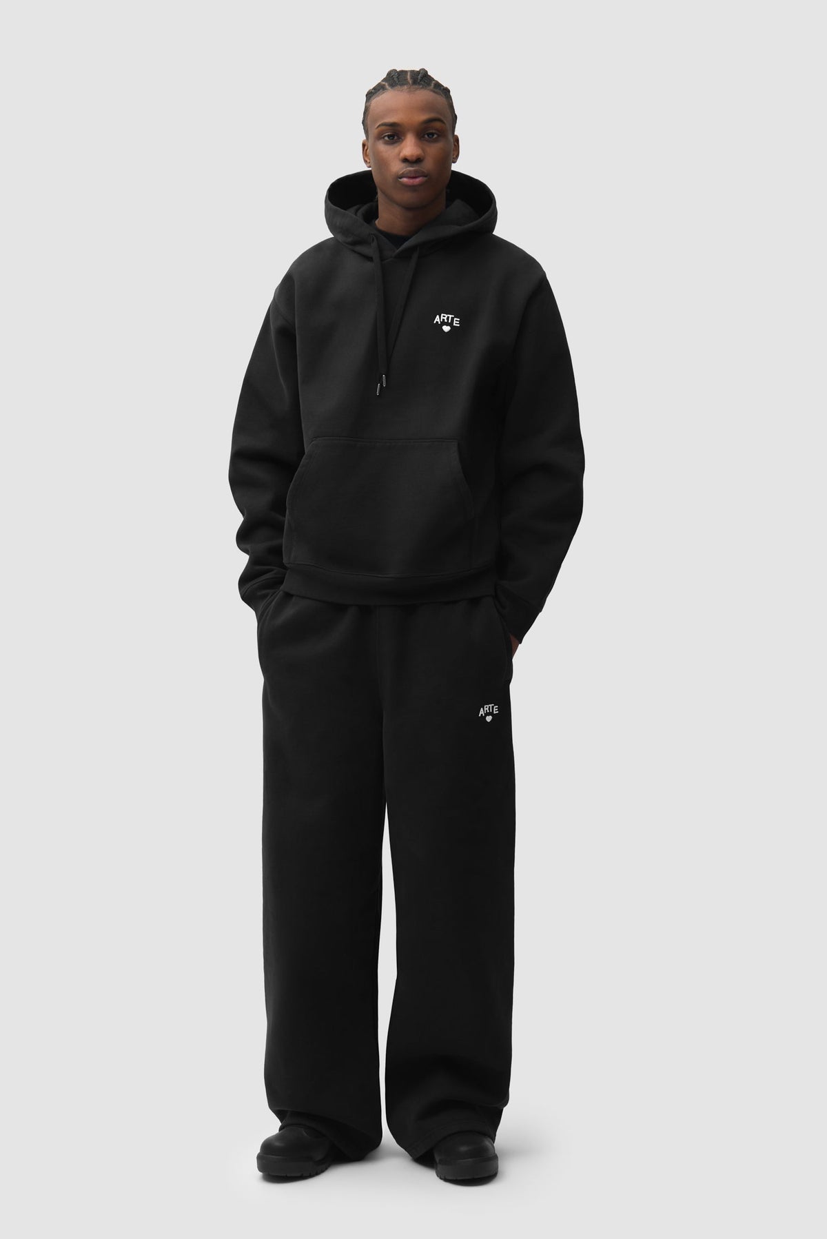 Sweat à capuche Cor - Noir