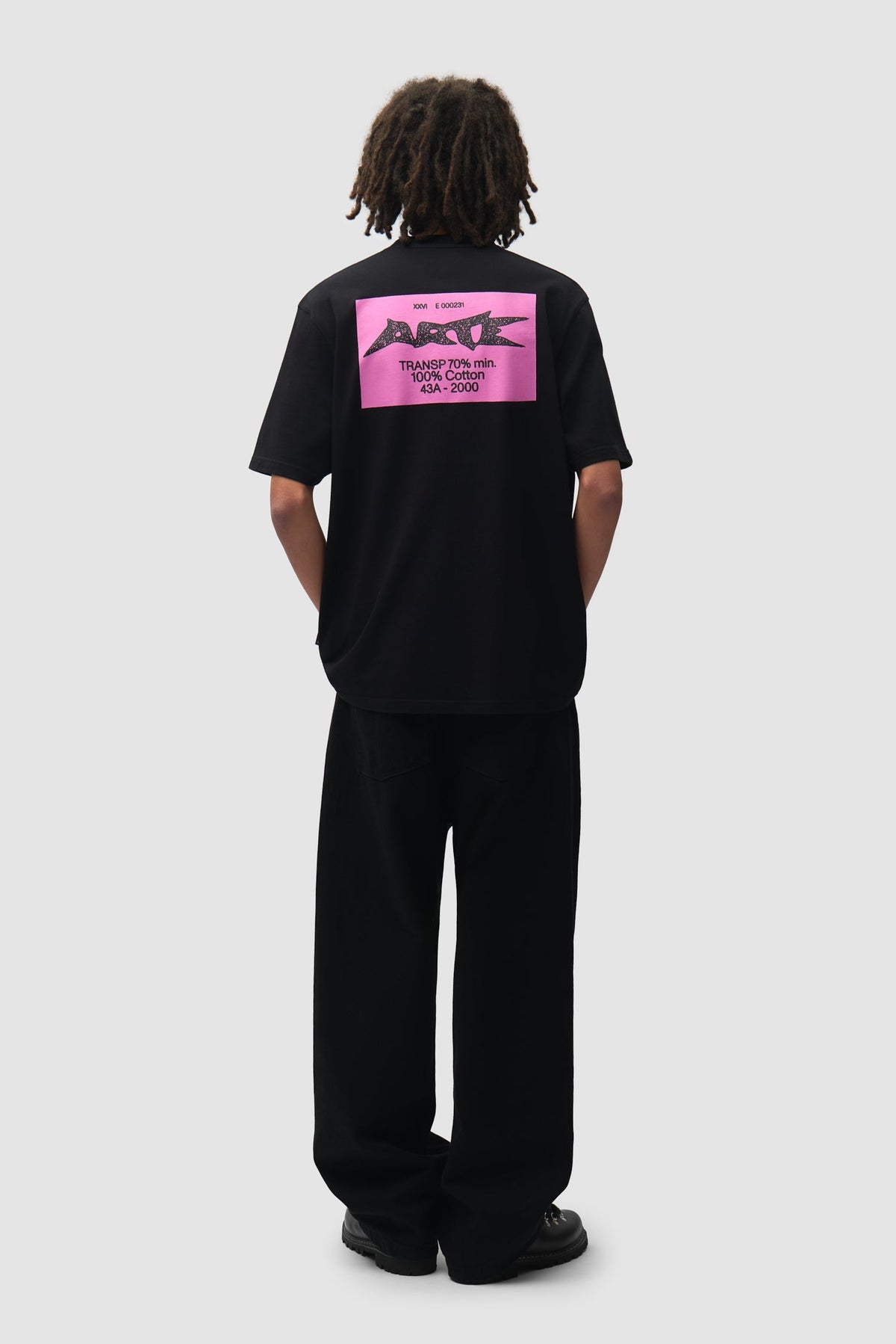 T-shirt « Composition » - Noir