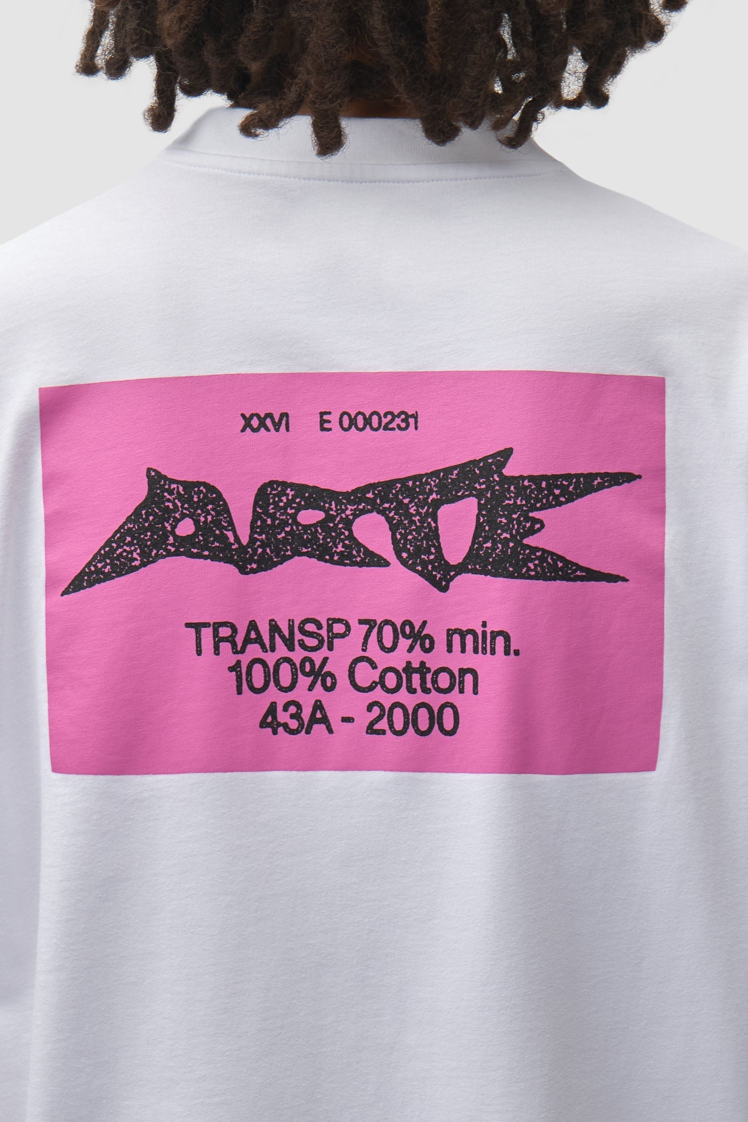 T-shirt « Composition » - Blanc