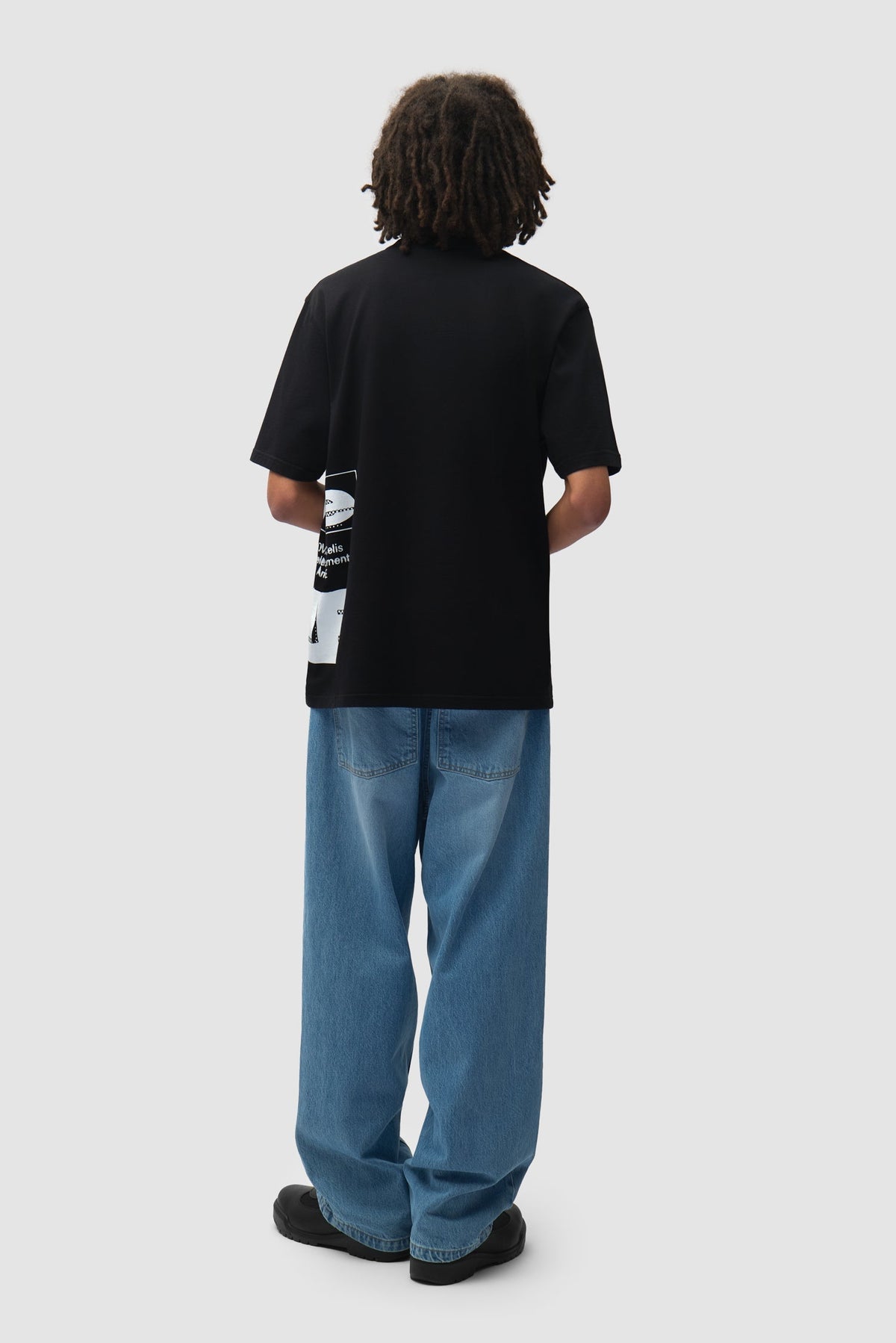 T-shirt « Side Serial » - Noir