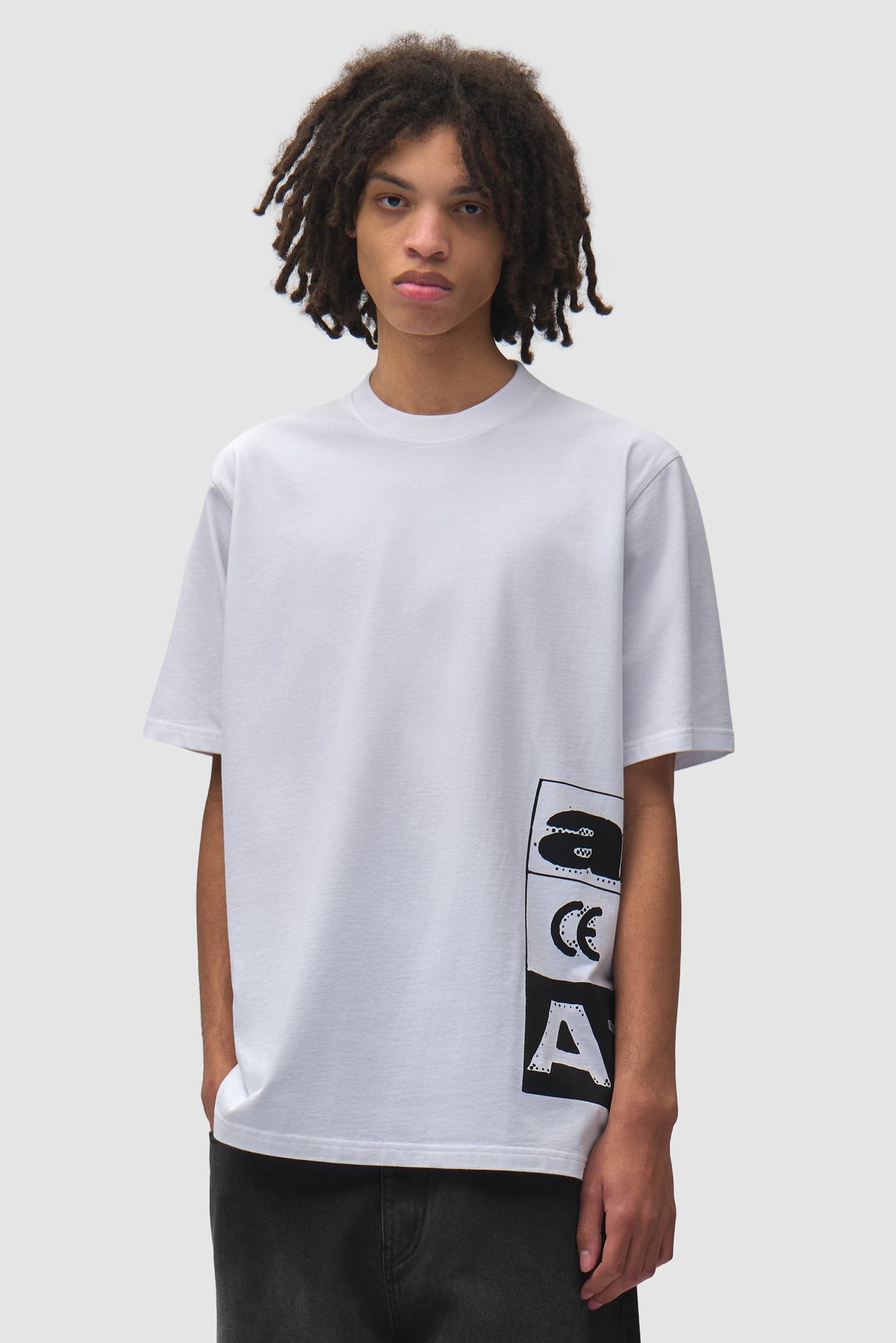 T-shirt « Side Serial » - Blanc