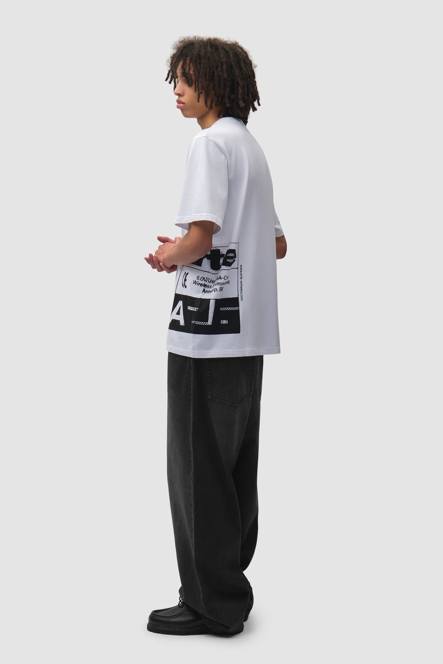 T-shirt « Side Serial » - Blanc