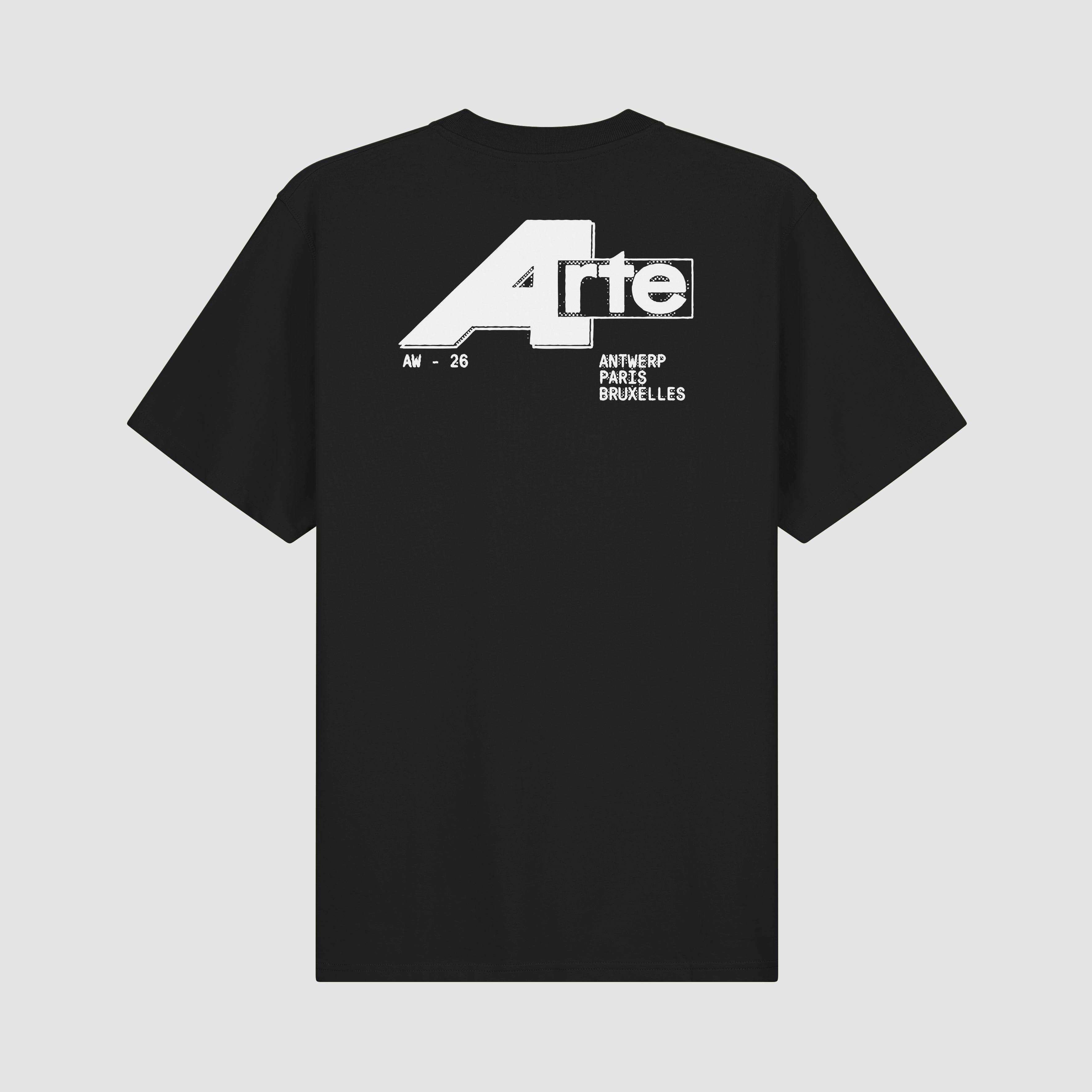 T-shirt « Big A » - Noir