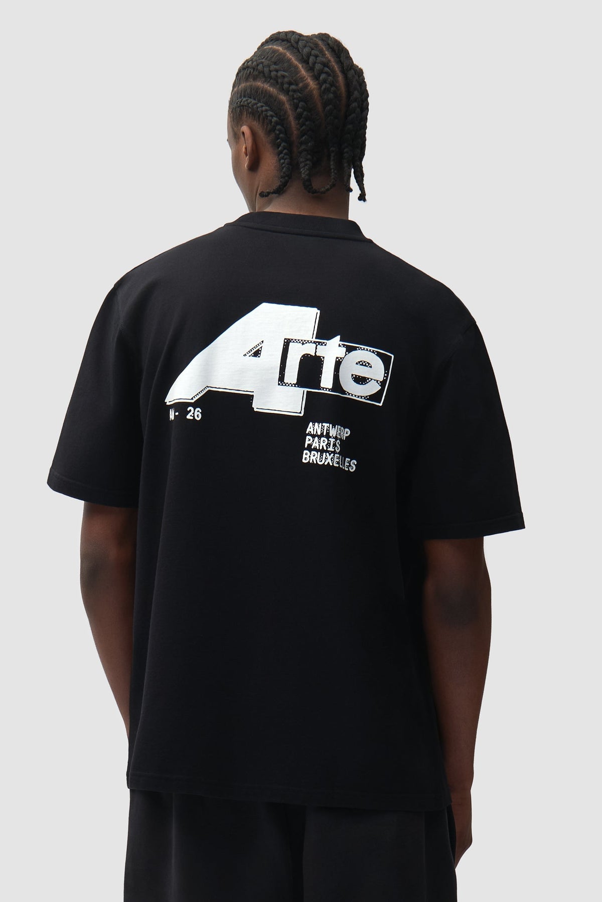 T-shirt « Big A » - Noir