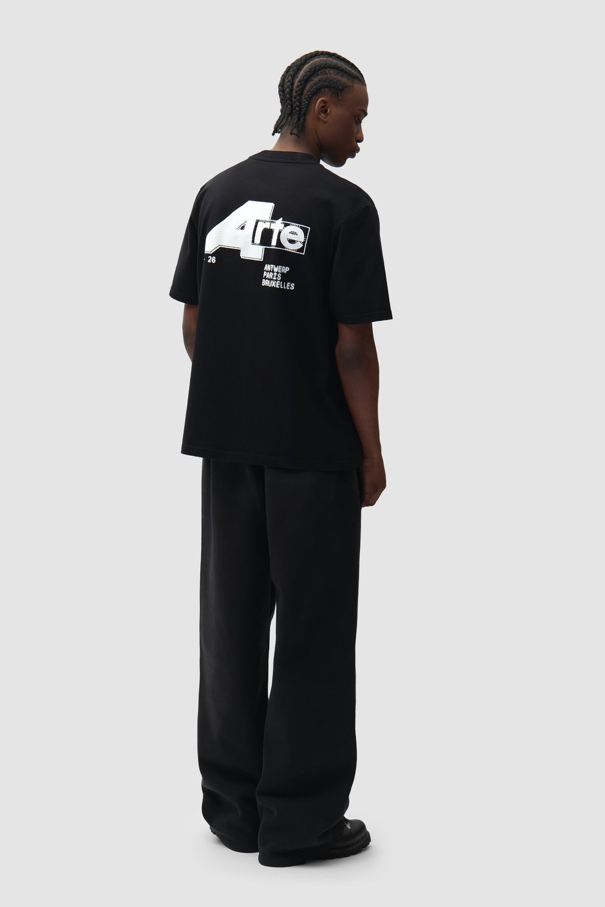 T-shirt « Big A » - Noir