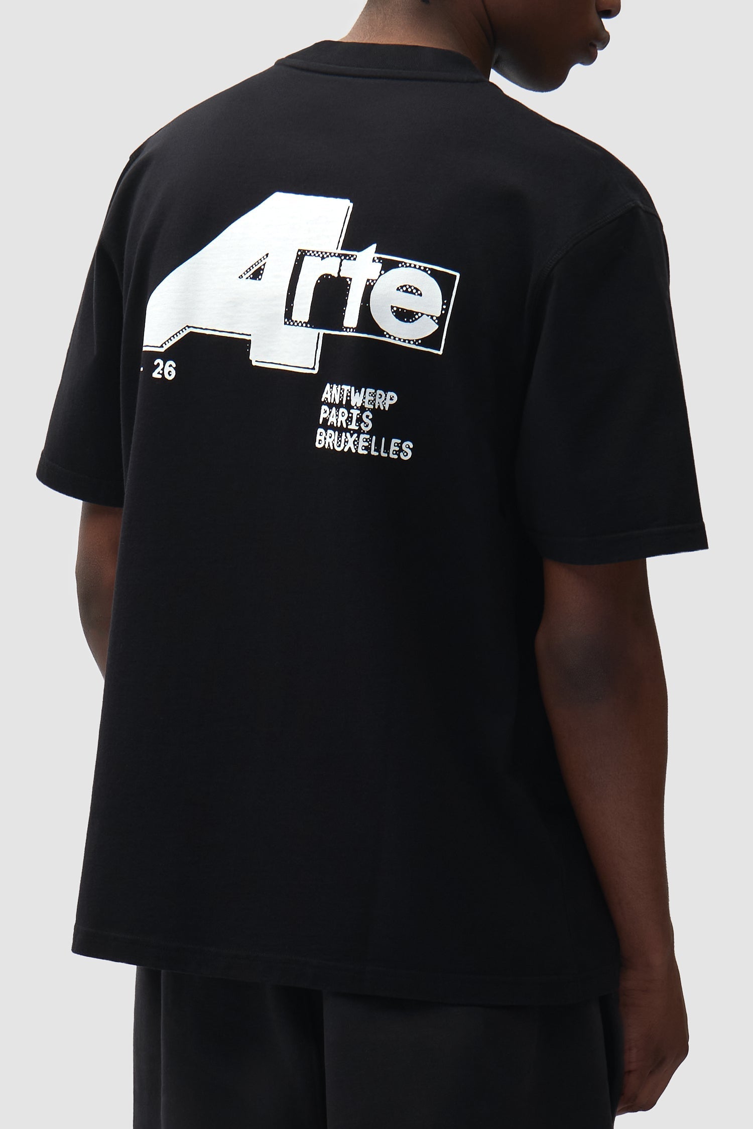 T-shirt « Big A » - Noir