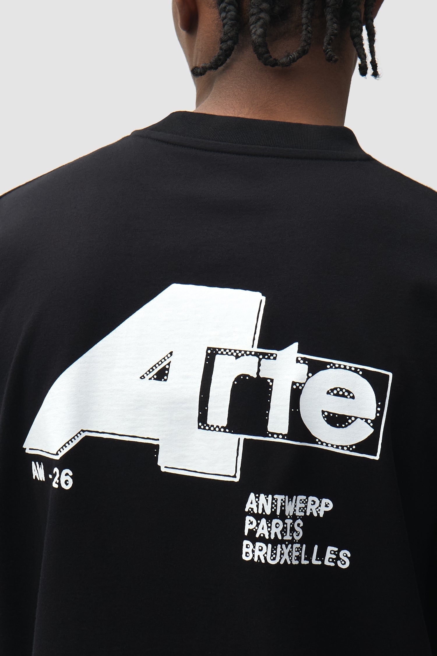 T-shirt « Big A » - Noir