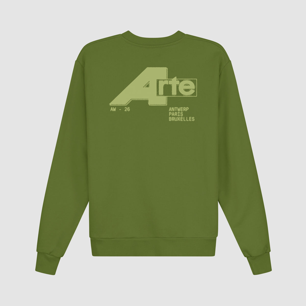 T-shirt à col rond City - Vert