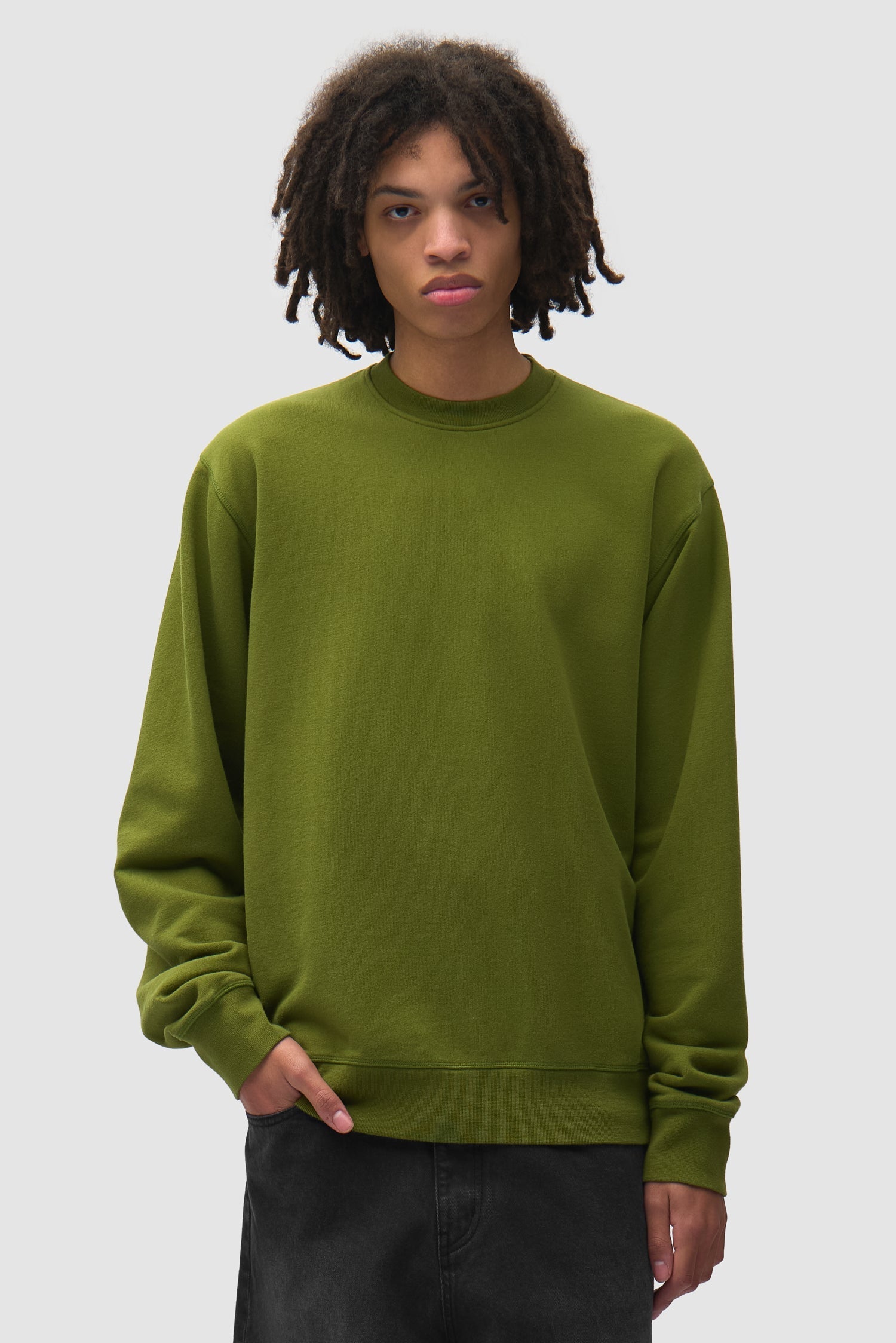 T-shirt à col rond City - Vert