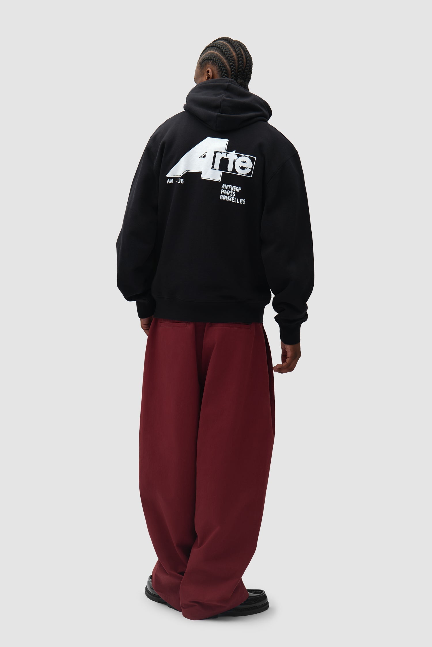 Sweat à capuche City - Noir