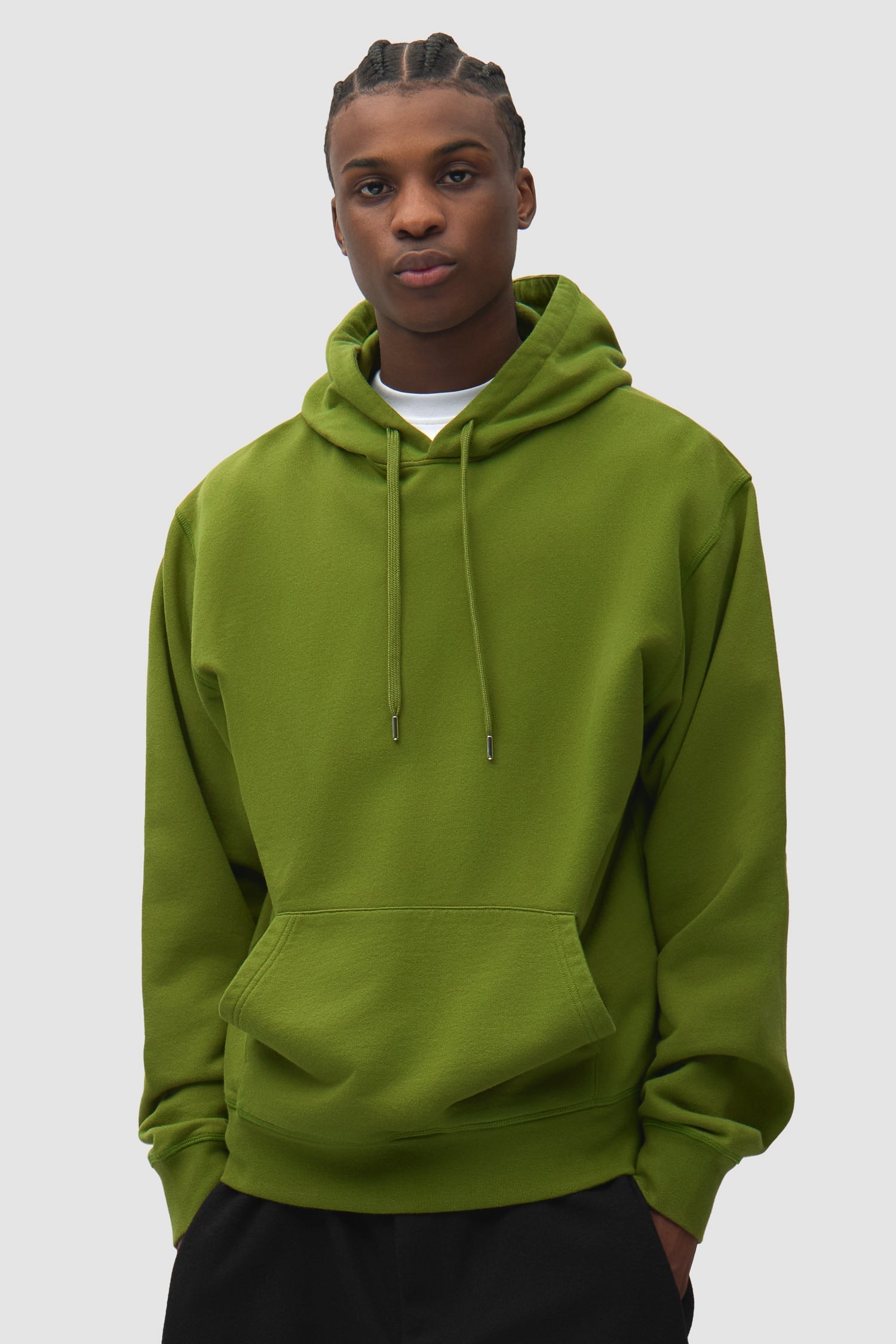 Sweat à capuche City - Vert