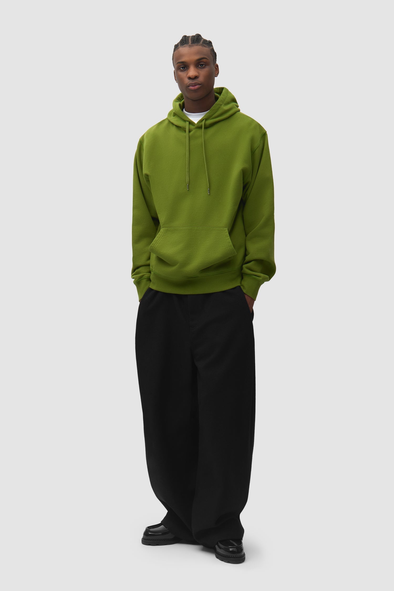 Sweat à capuche City - Vert