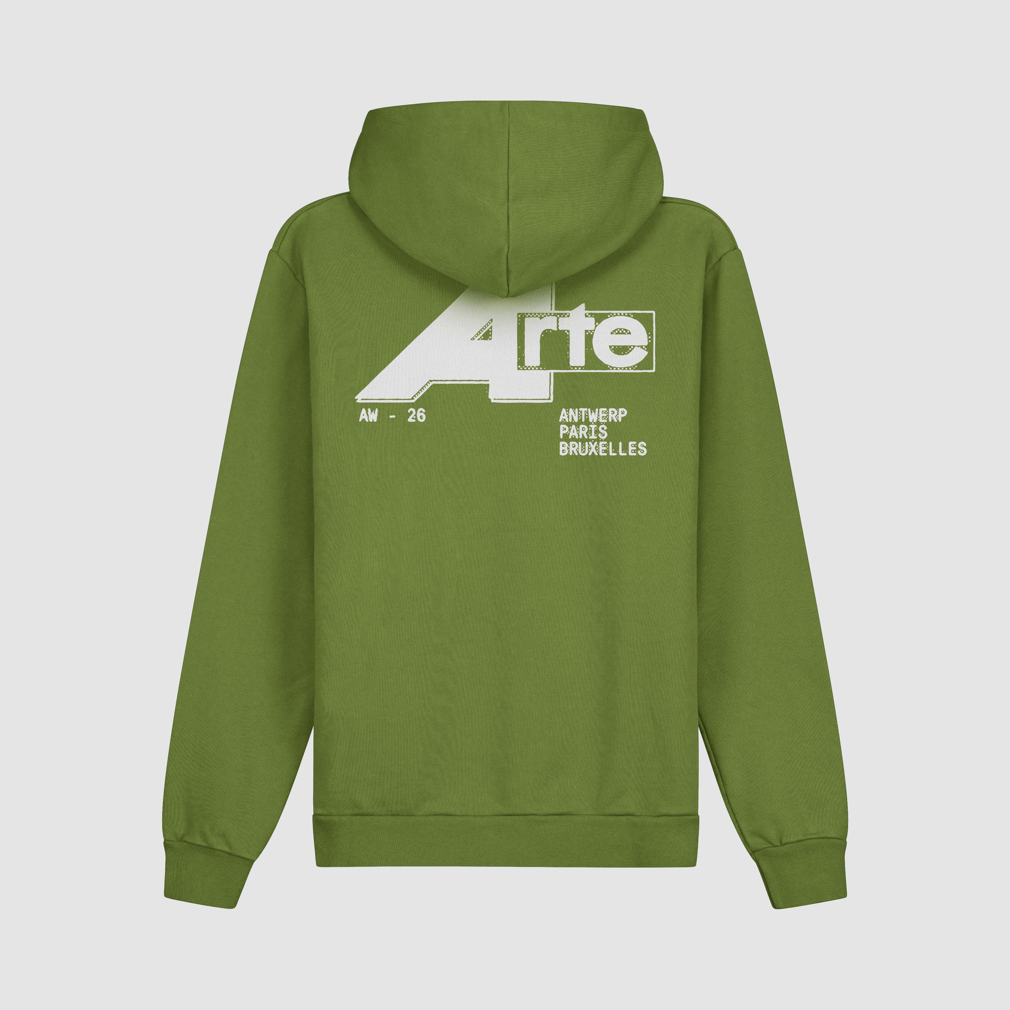 Sweat à capuche City - Vert