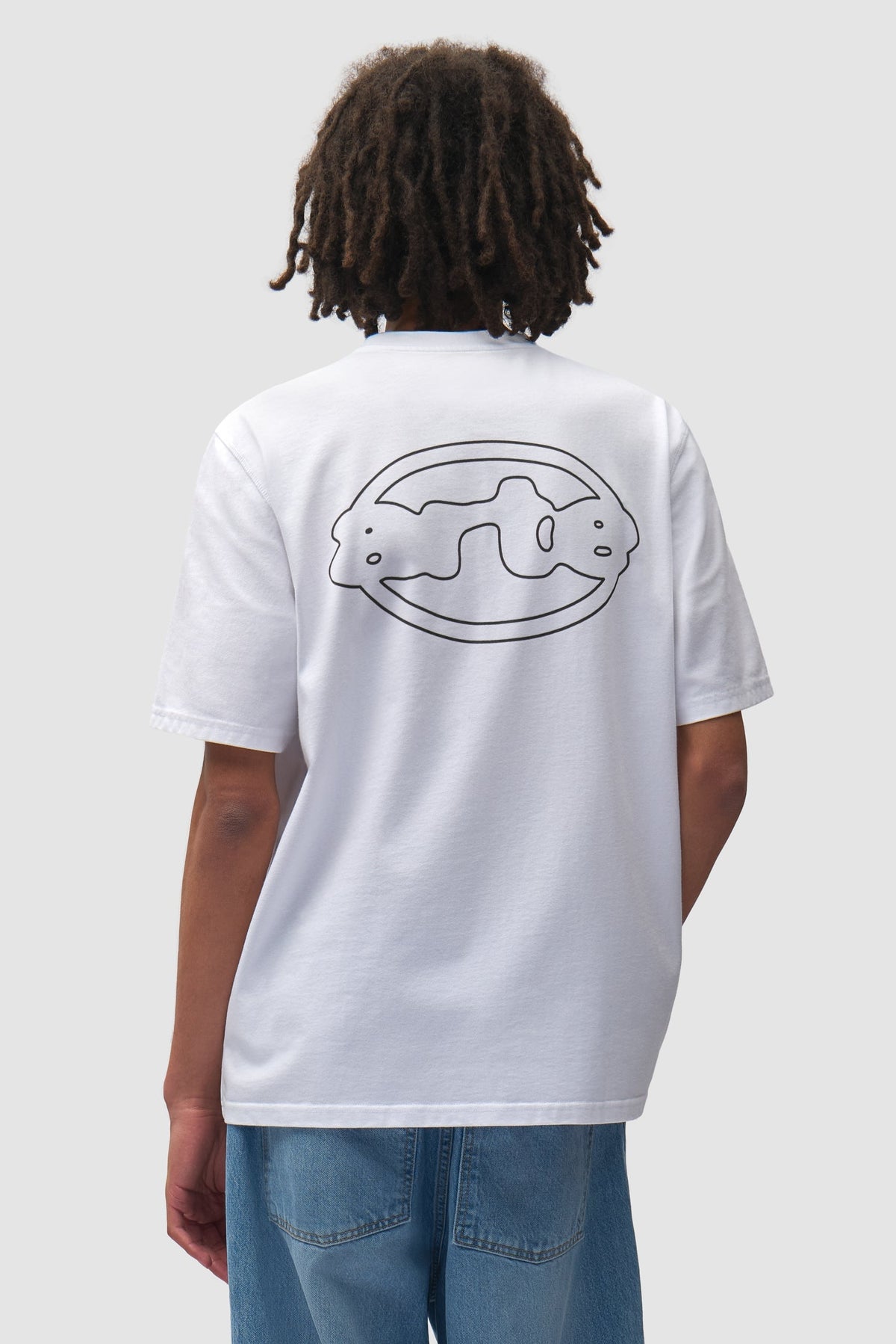 T-shirt à emblème - Blanc