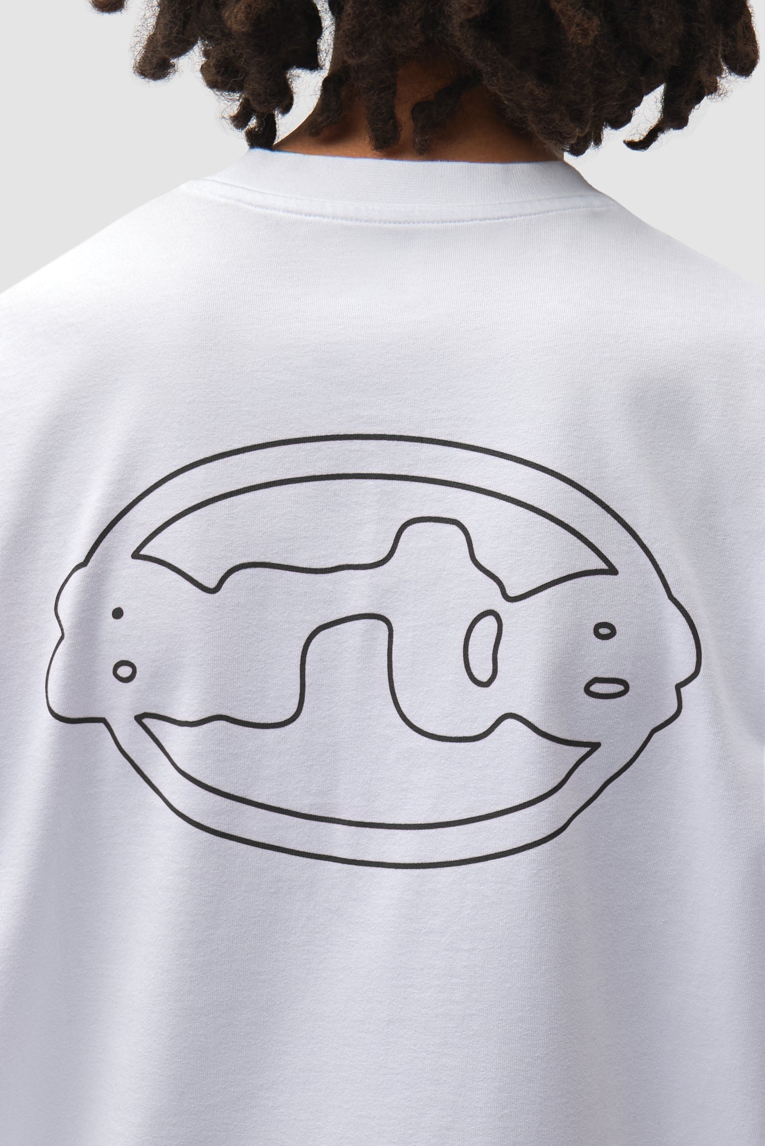 T-shirt à emblème - Blanc