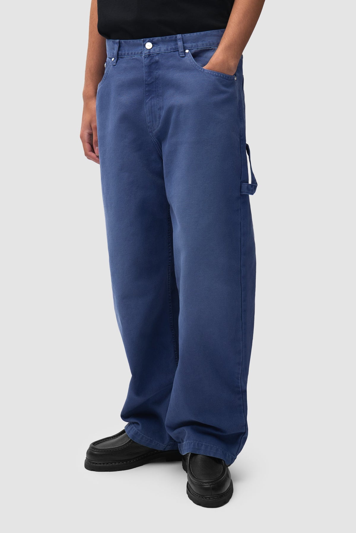 Pantalon en denim Atelier Uniform - Bleu marine