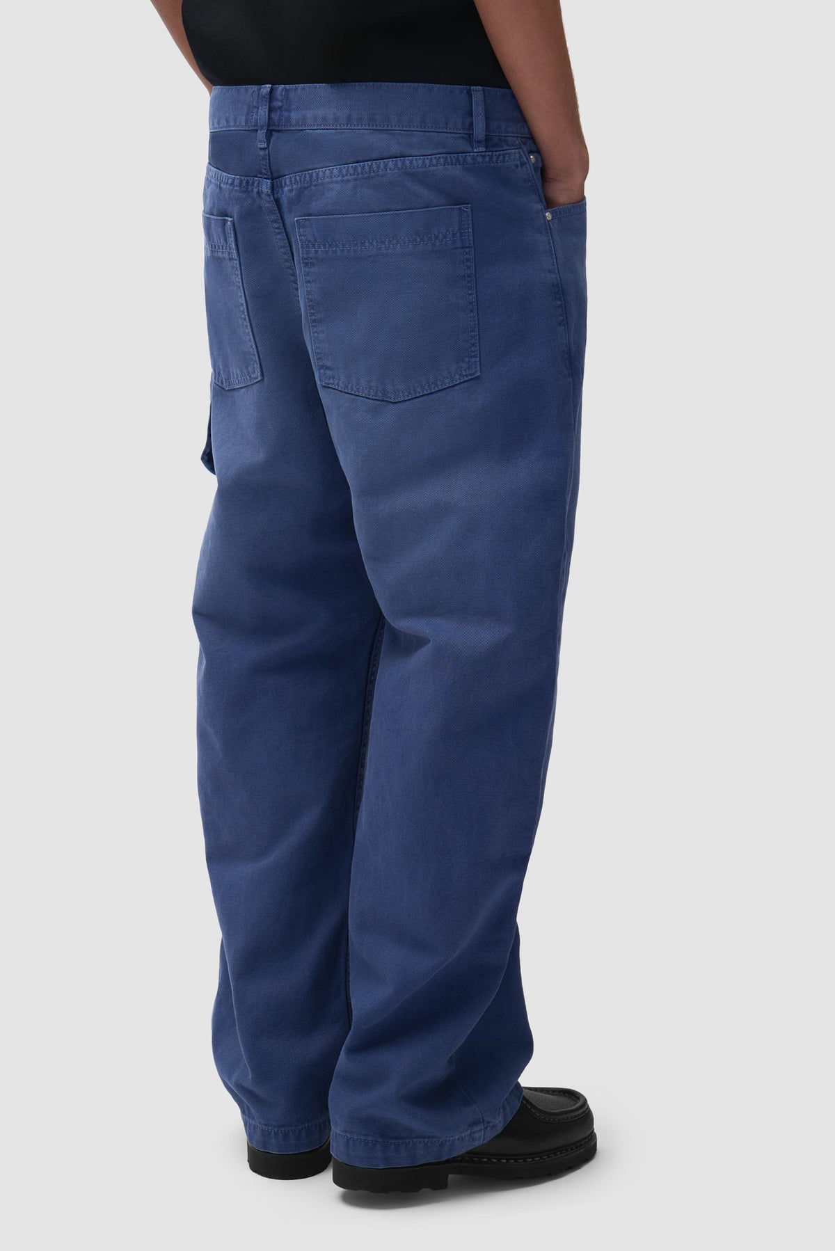 Pantalon en denim Atelier Uniform - Bleu marine