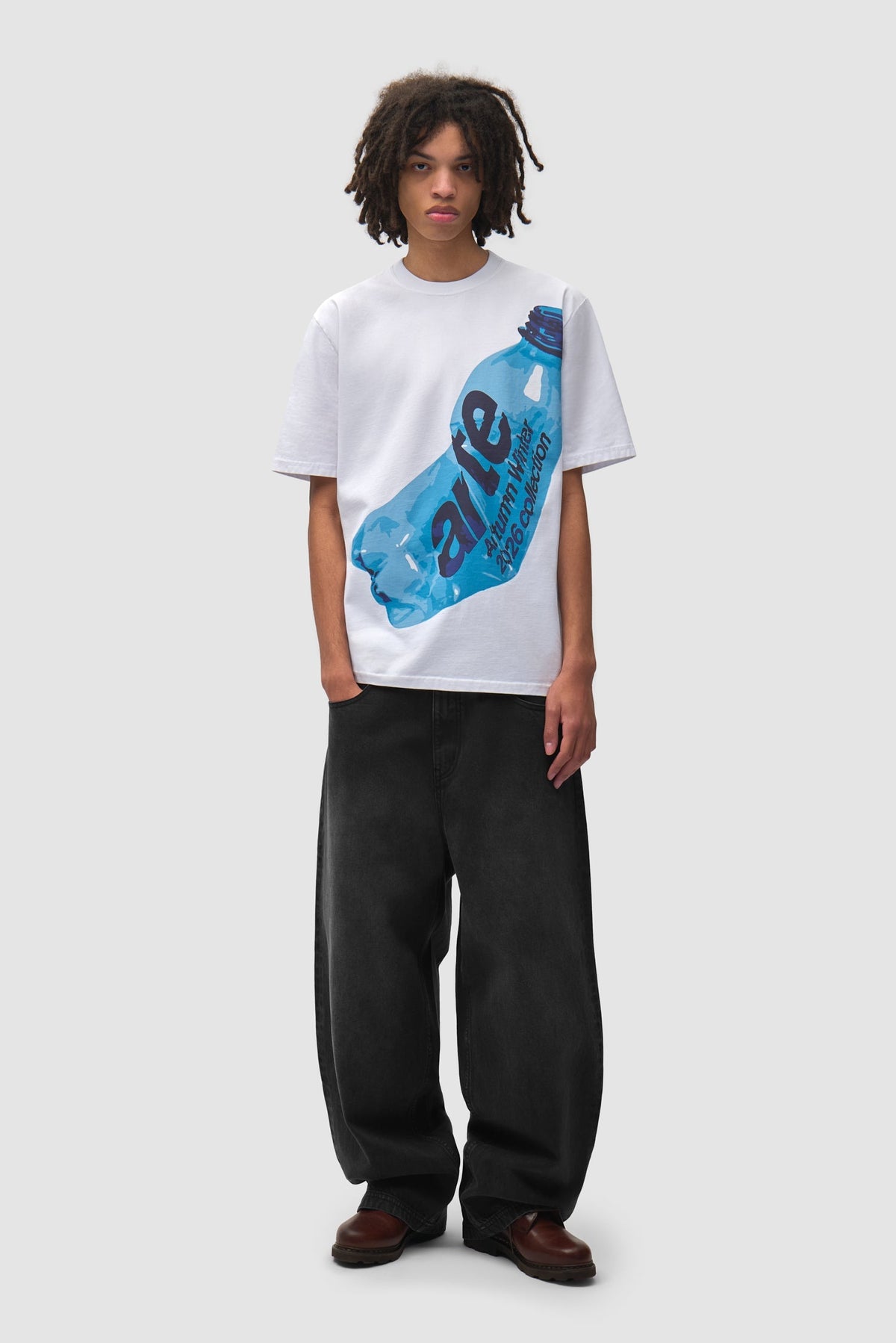 T-shirt à usage unique - Blanc