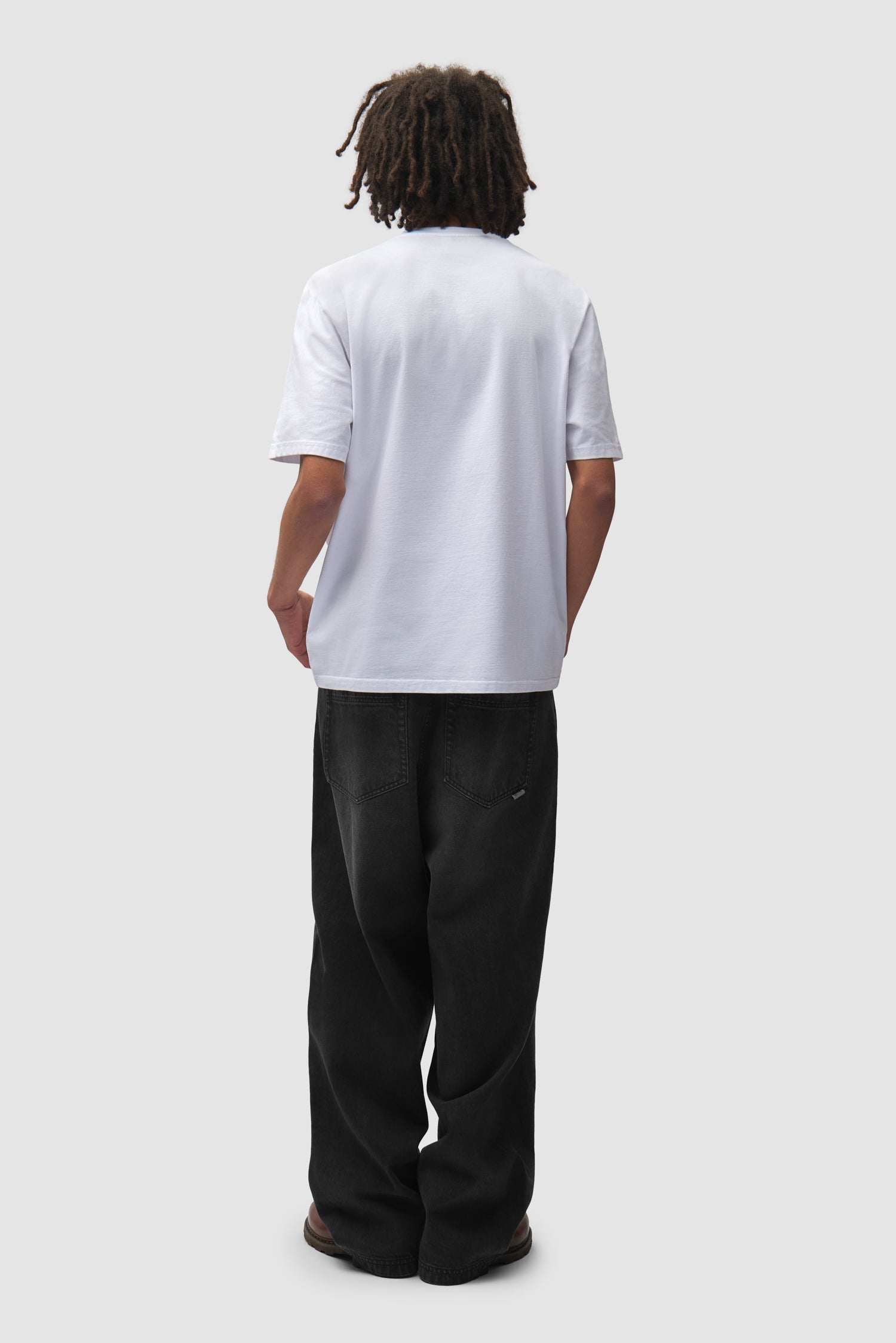 T-shirt à usage unique - Blanc