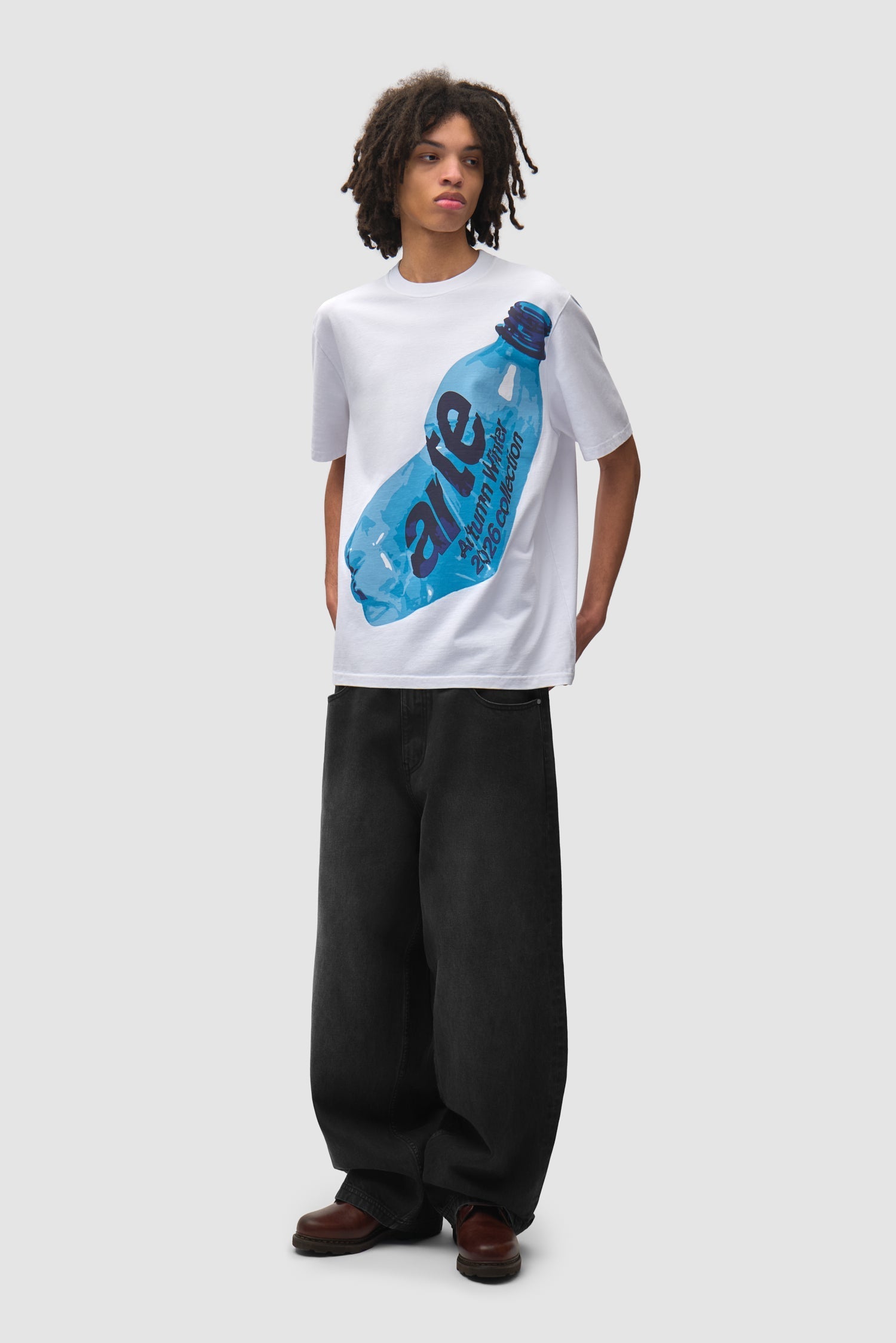 T-shirt à usage unique - Blanc