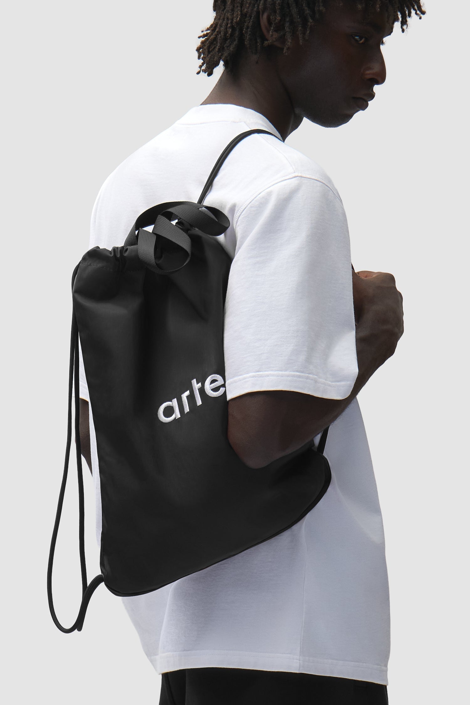 Sac de sport en nylon - Noir