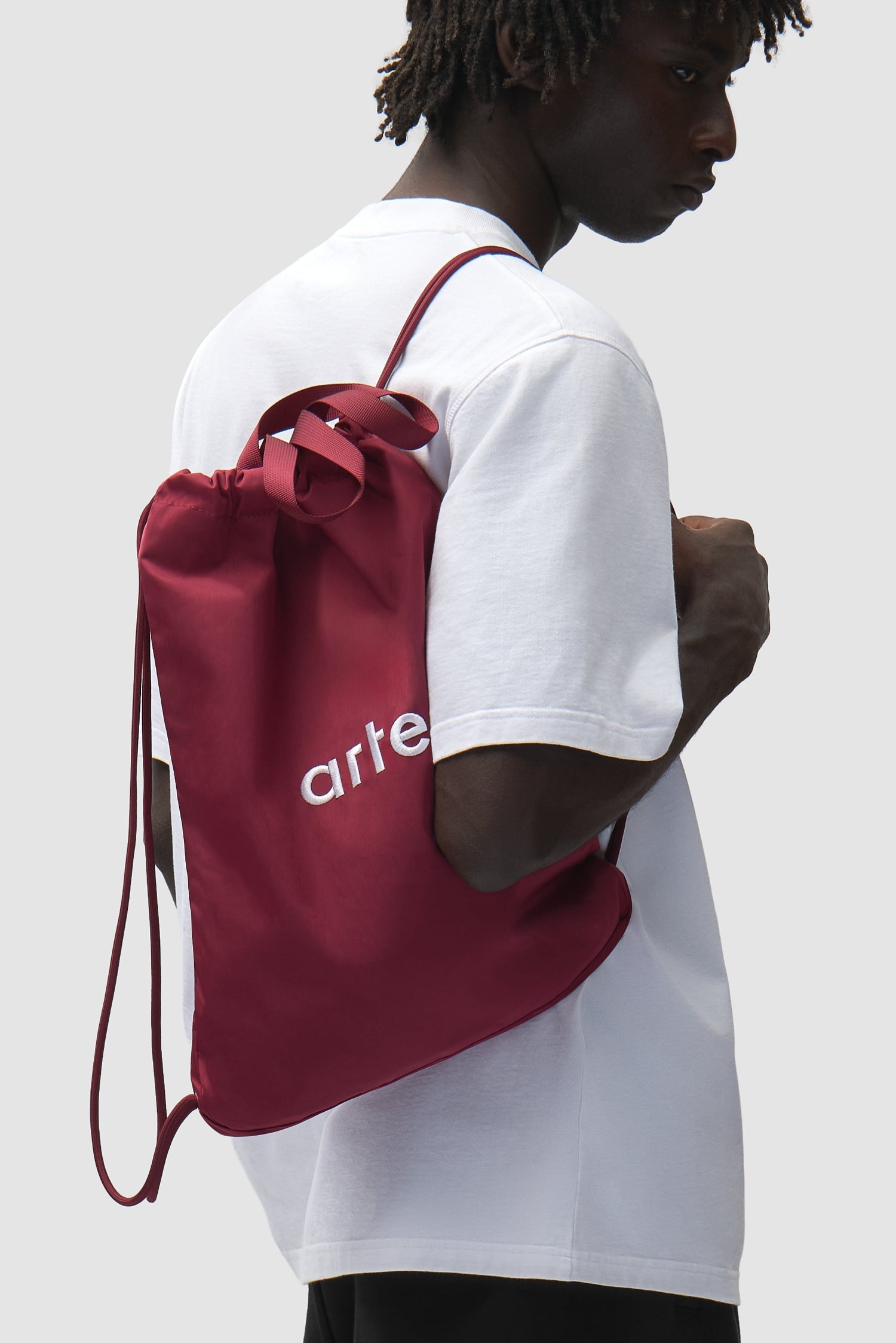 Sac de sport en nylon - Bordeaux
