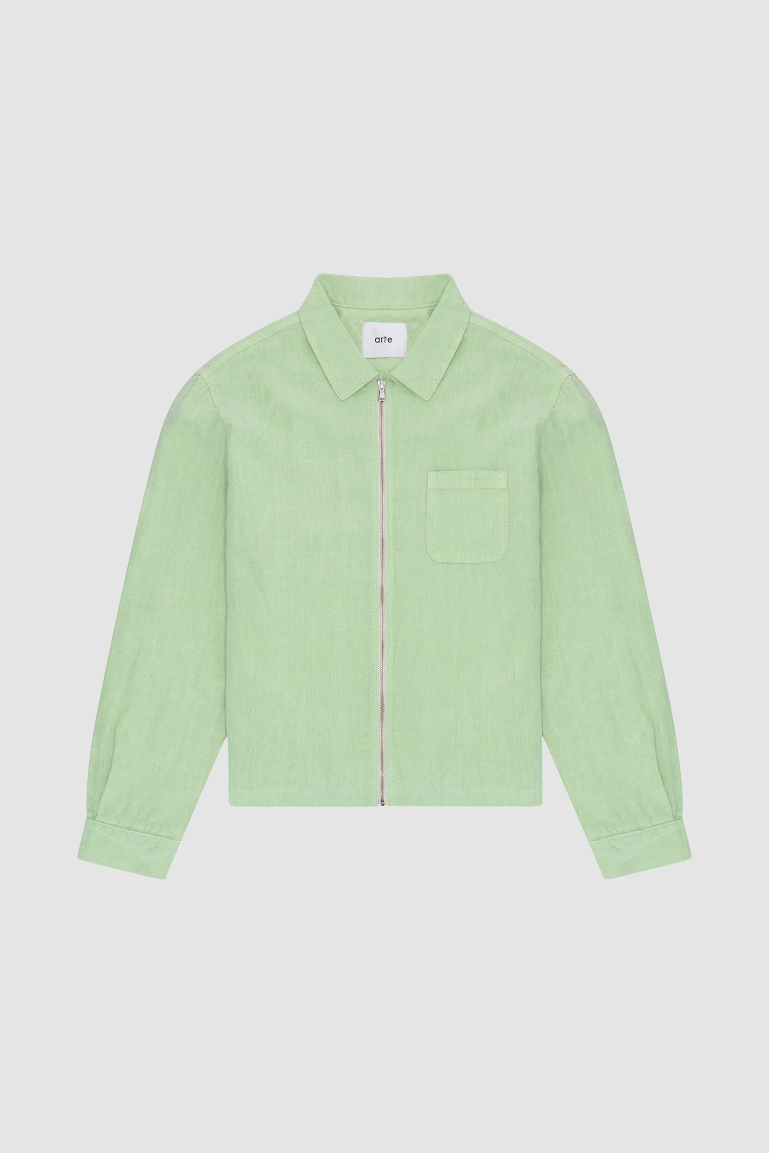 Veste Jan Linnen - Vert