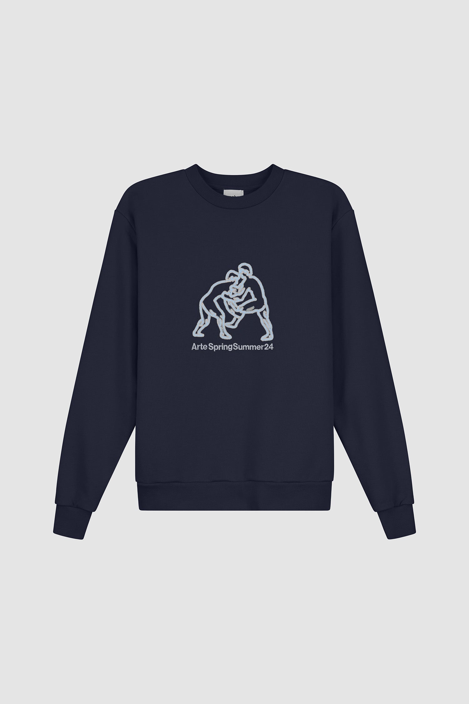 Carlos Fighters Crewneck - Marine