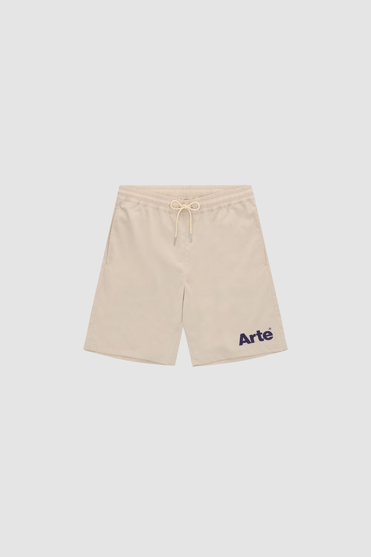 Short à logo Samuel - Crème