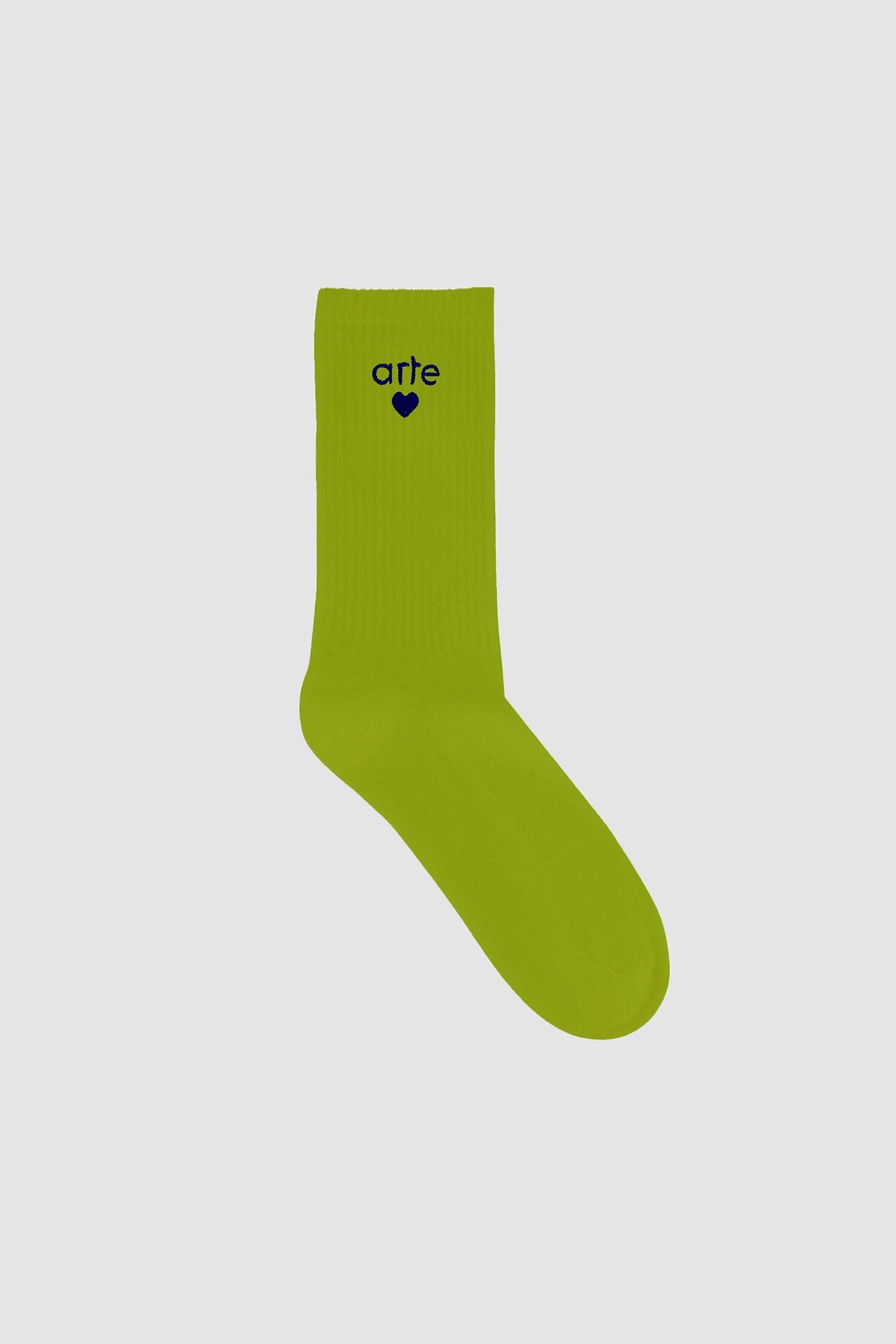 Chaussettes à cœur Basic Arte - Vert clair