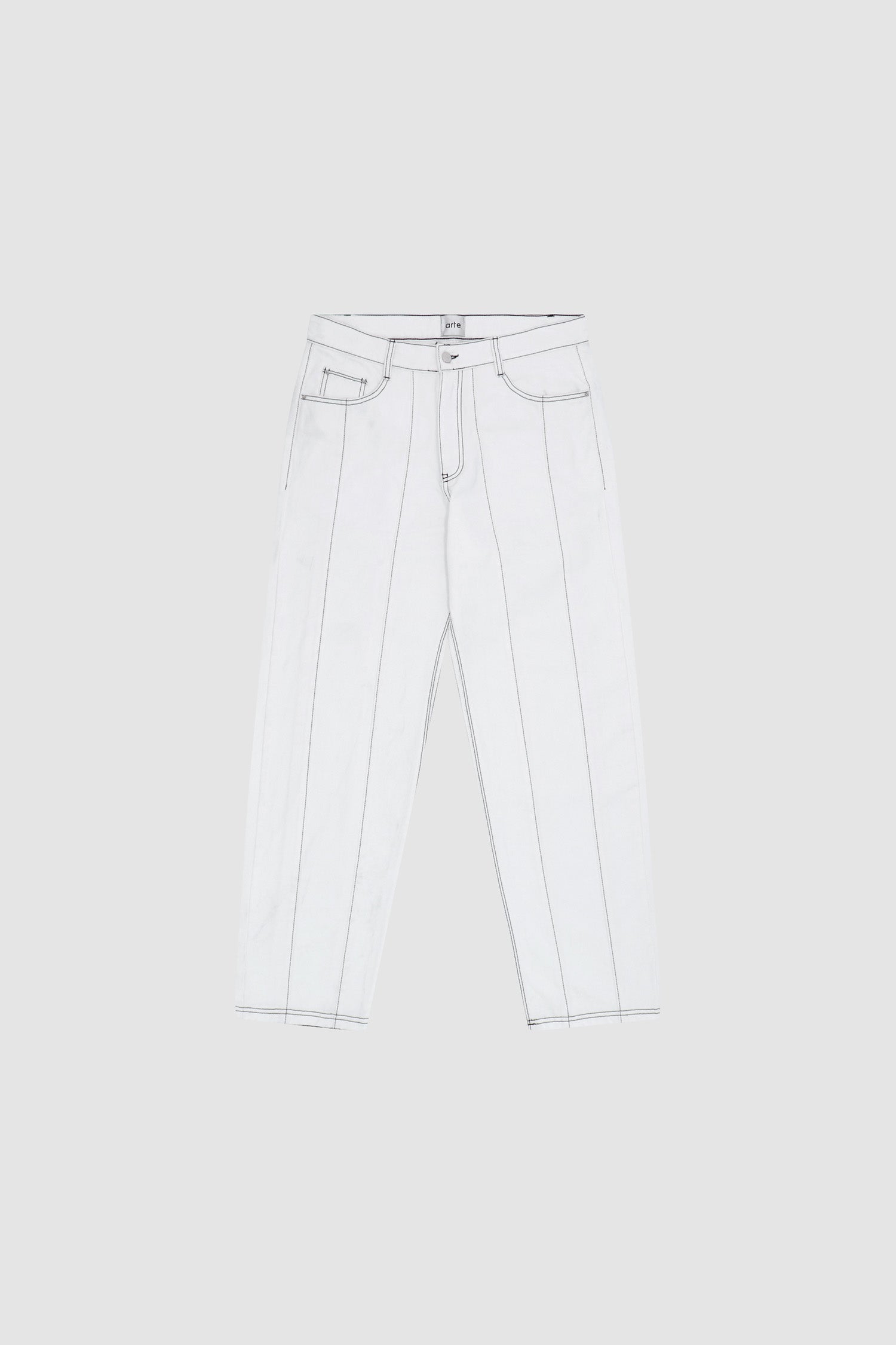 Pantalon Poage Detail - Blanc
