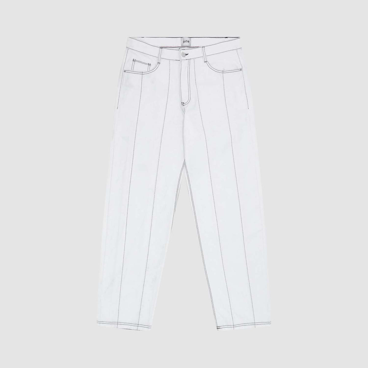 Pantalon Poage Detail - Blanc